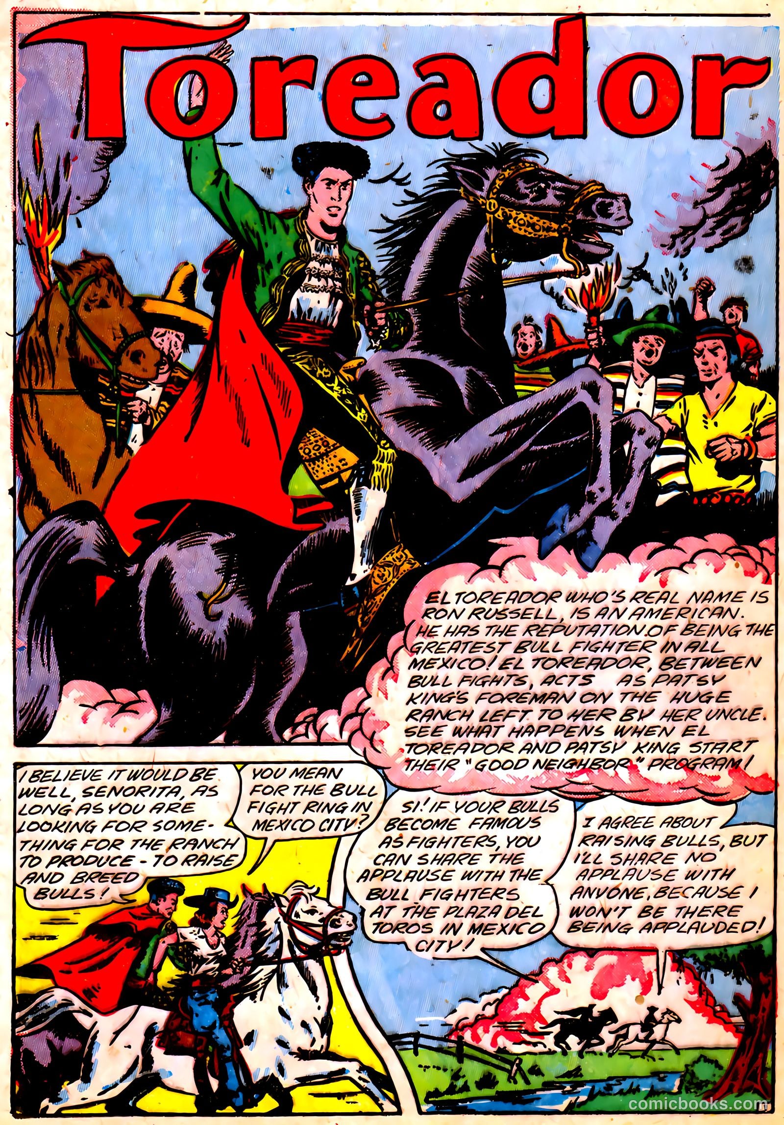 Blue Circle Comics #5 (1944, Rural Empire Publishing Co.) — page 17 of 52