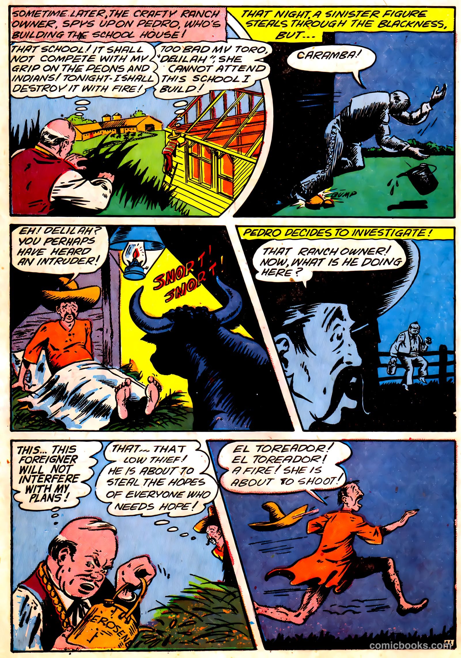 Blue Circle Comics #5 (1944, Rural Empire Publishing Co.) — page 20 of 52