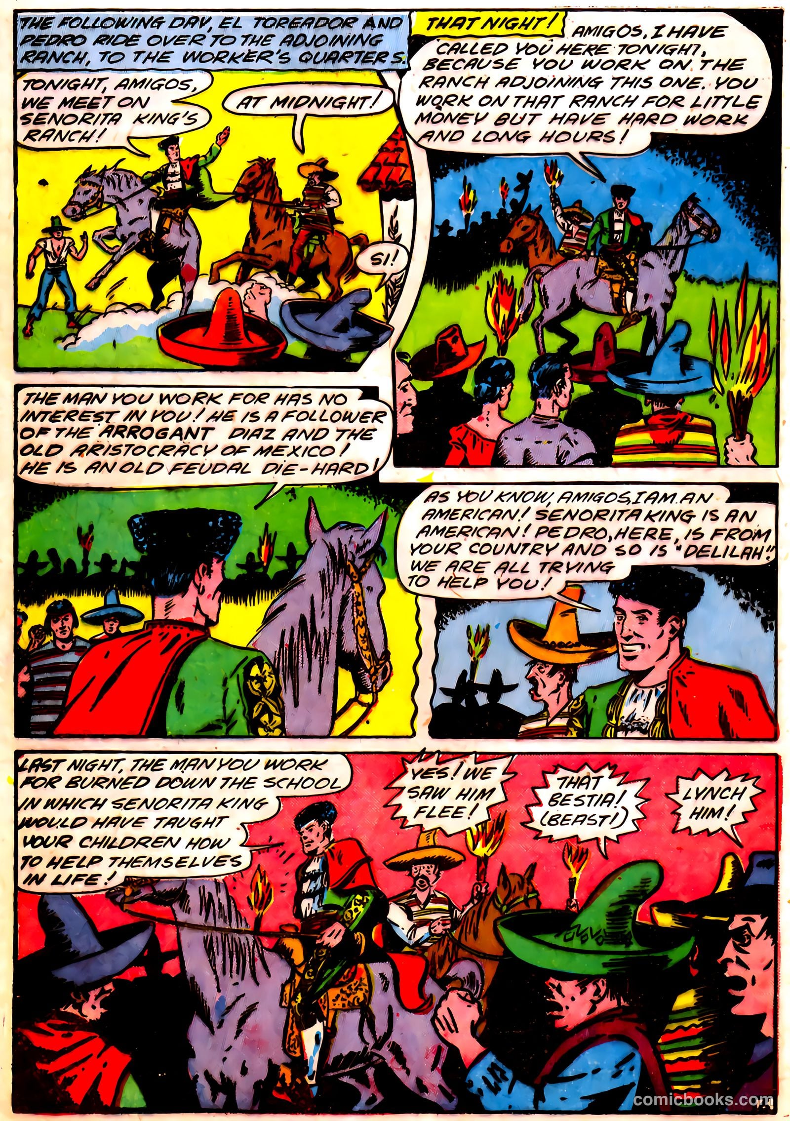 Blue Circle Comics #5 (1944, Rural Empire Publishing Co.) — page 22 of 52