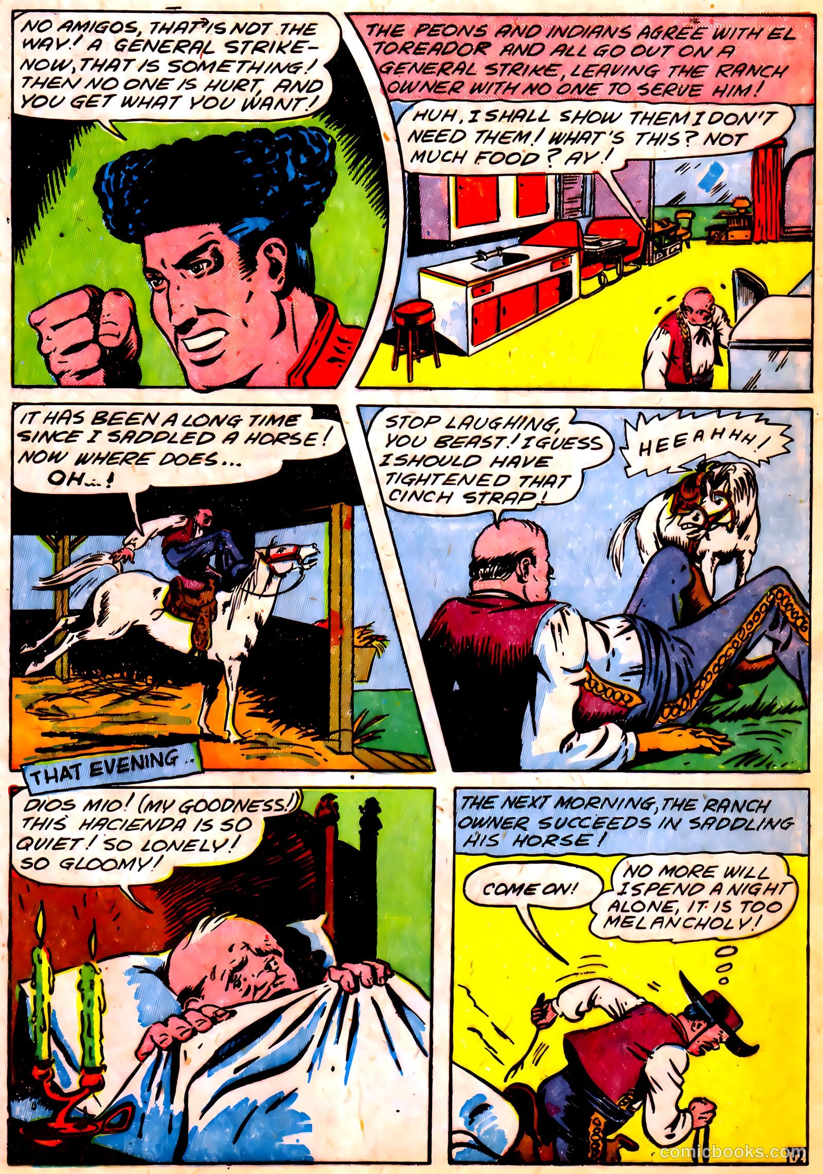 Blue Circle Comics #5 (1944, Rural Empire Publishing Co.) — page 23 of 52