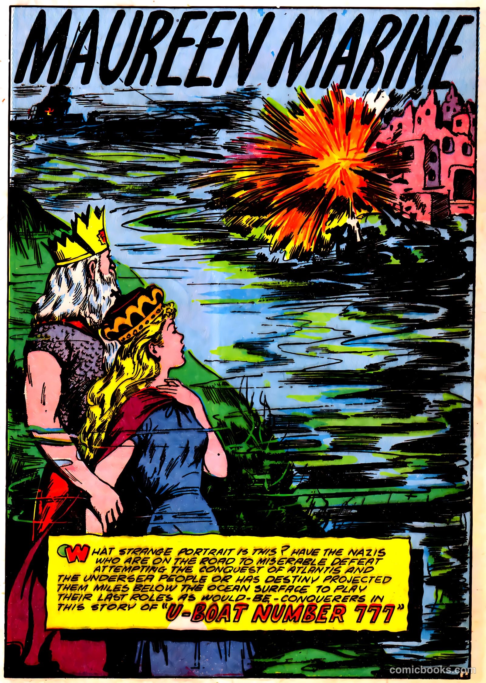 Blue Circle Comics #5 (1944, Rural Empire Publishing Co.) — page 25 of 52