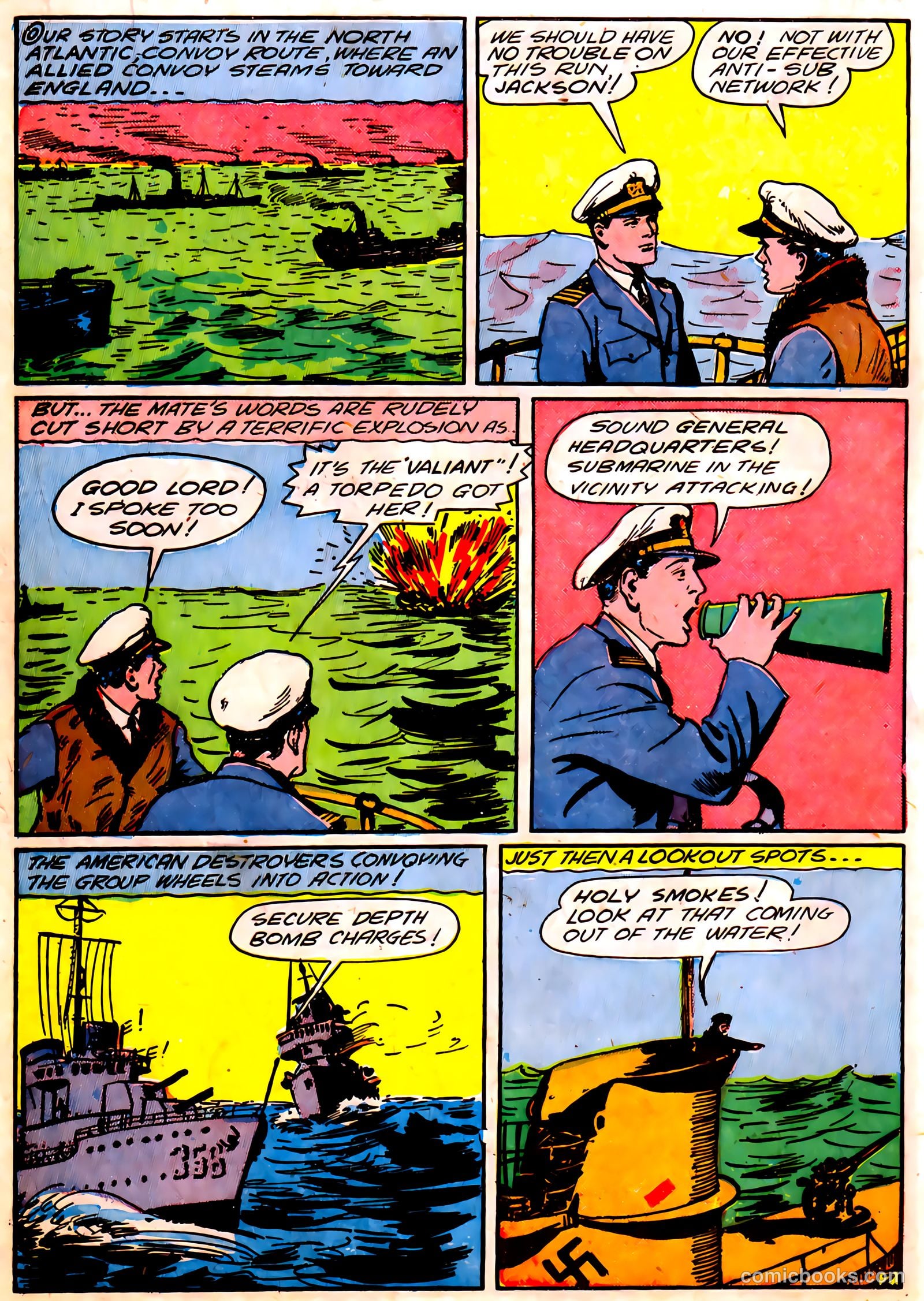 Blue Circle Comics #5 (1944, Rural Empire Publishing Co.) — page 26 of 52