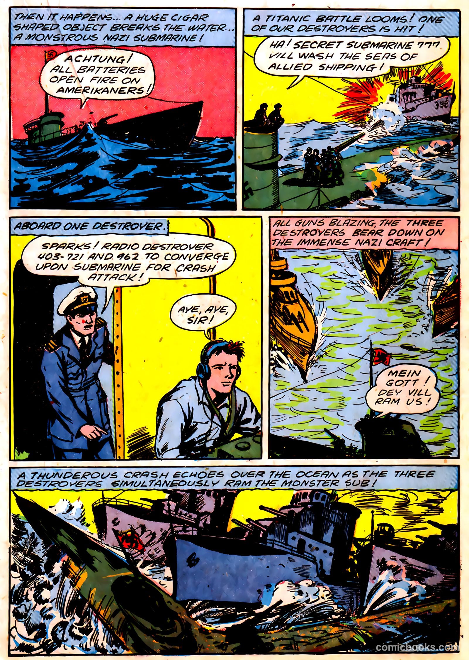Blue Circle Comics #5 (1944, Rural Empire Publishing Co.) — page 27 of 52