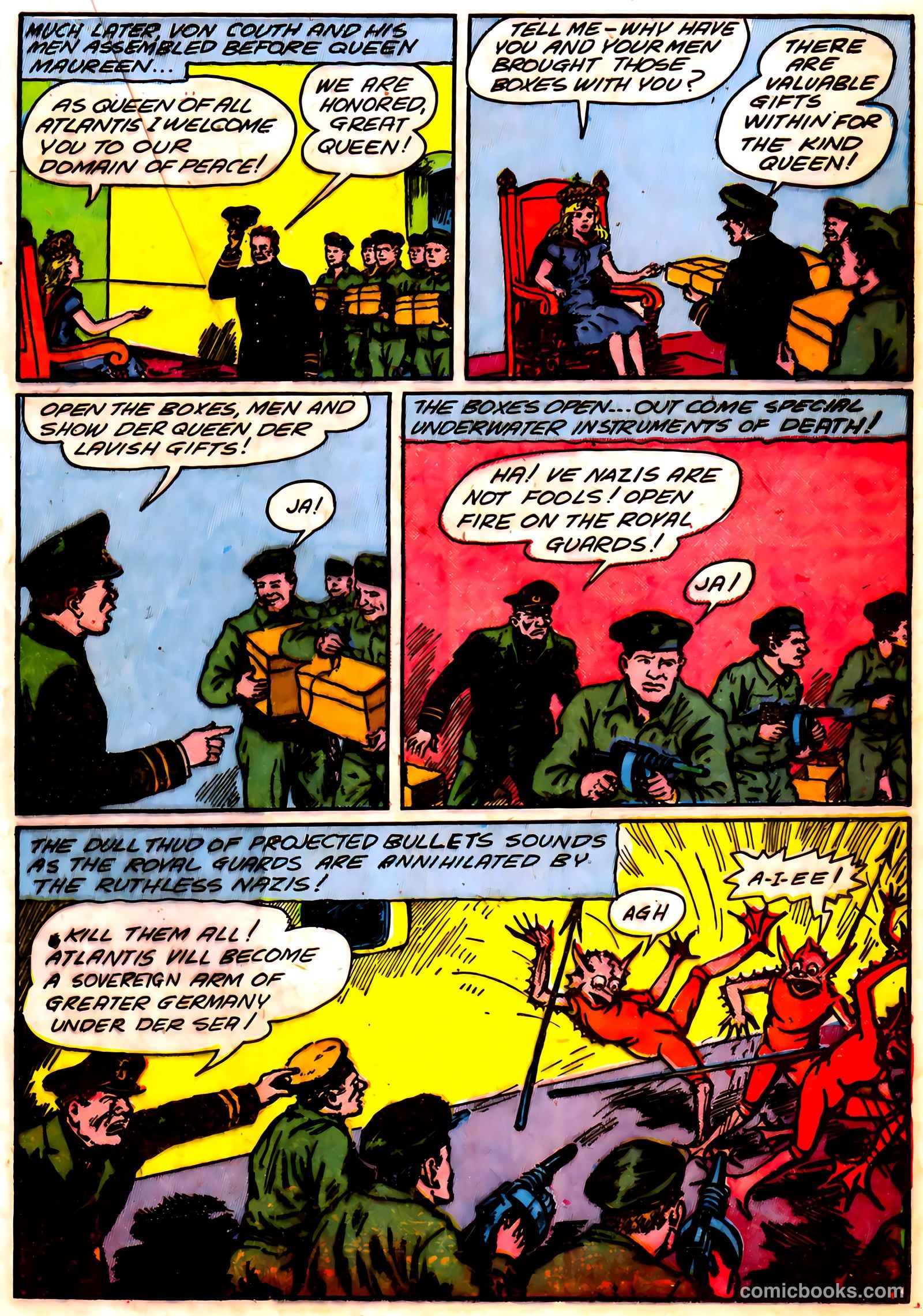 Blue Circle Comics #5 (1944, Rural Empire Publishing Co.) — page 31 of 52