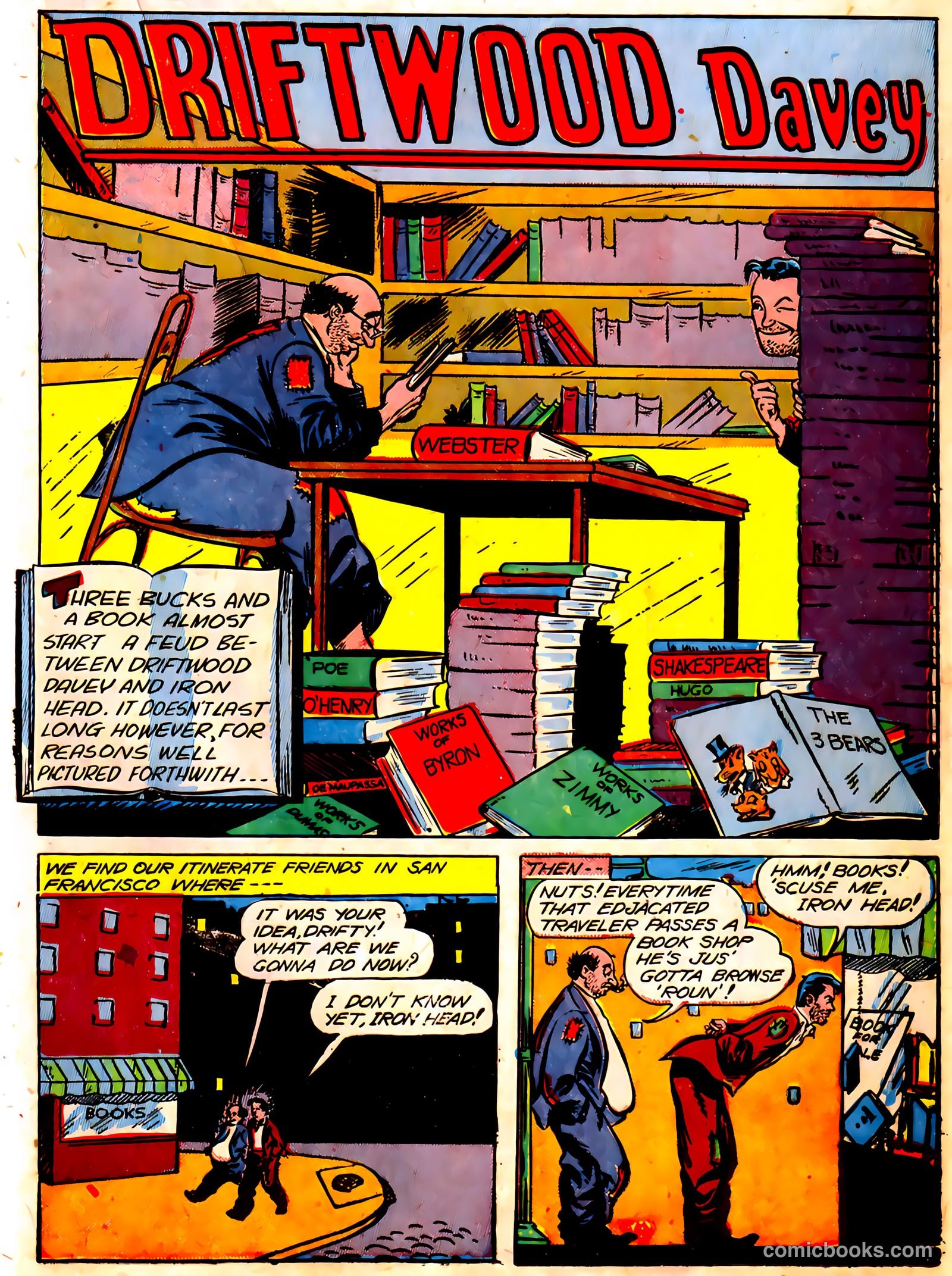 Blue Circle Comics #5 (1944, Rural Empire Publishing Co.) — page 33 of 52