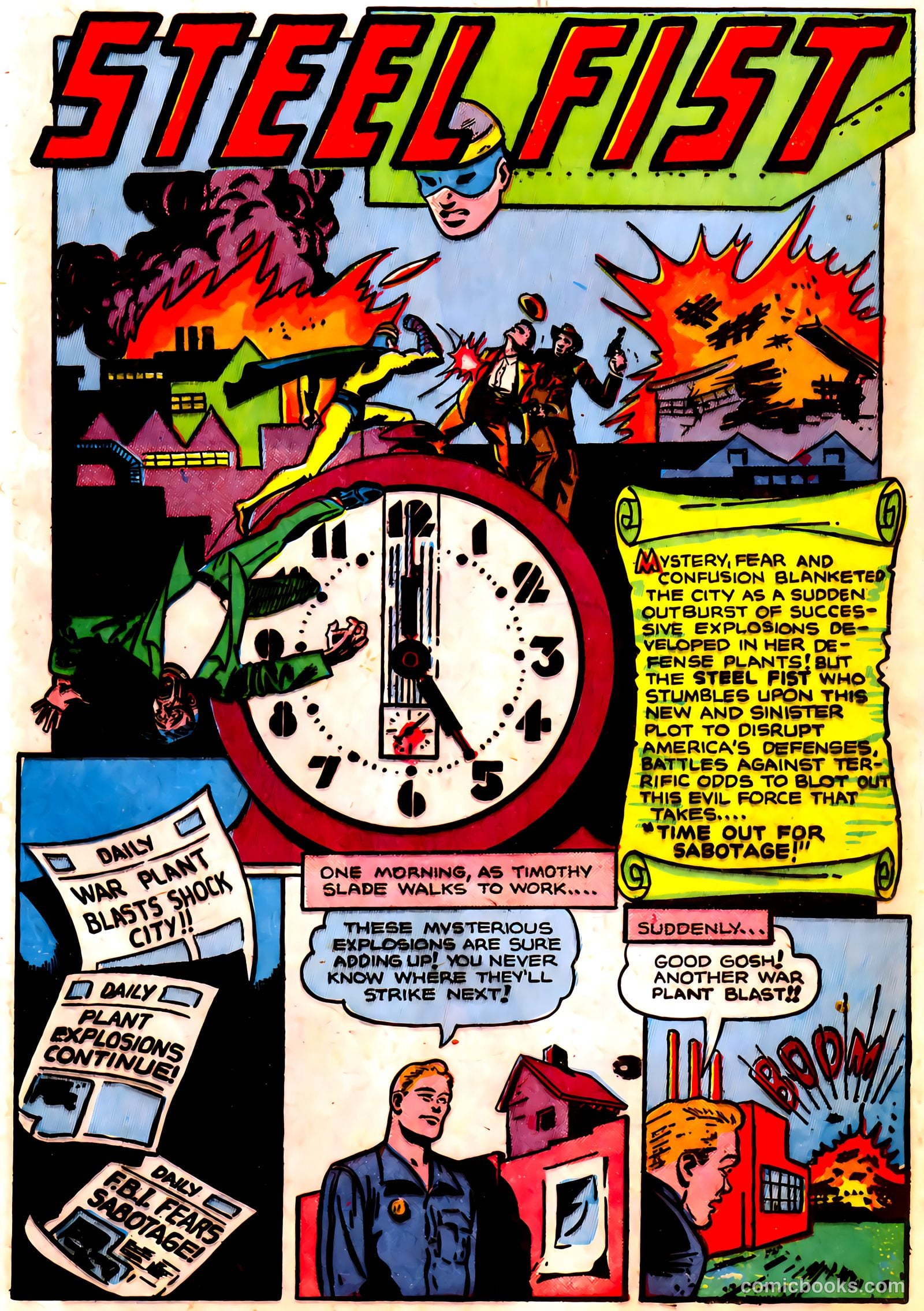 Blue Circle Comics #5 (1944, Rural Empire Publishing Co.) — page 37 of 52