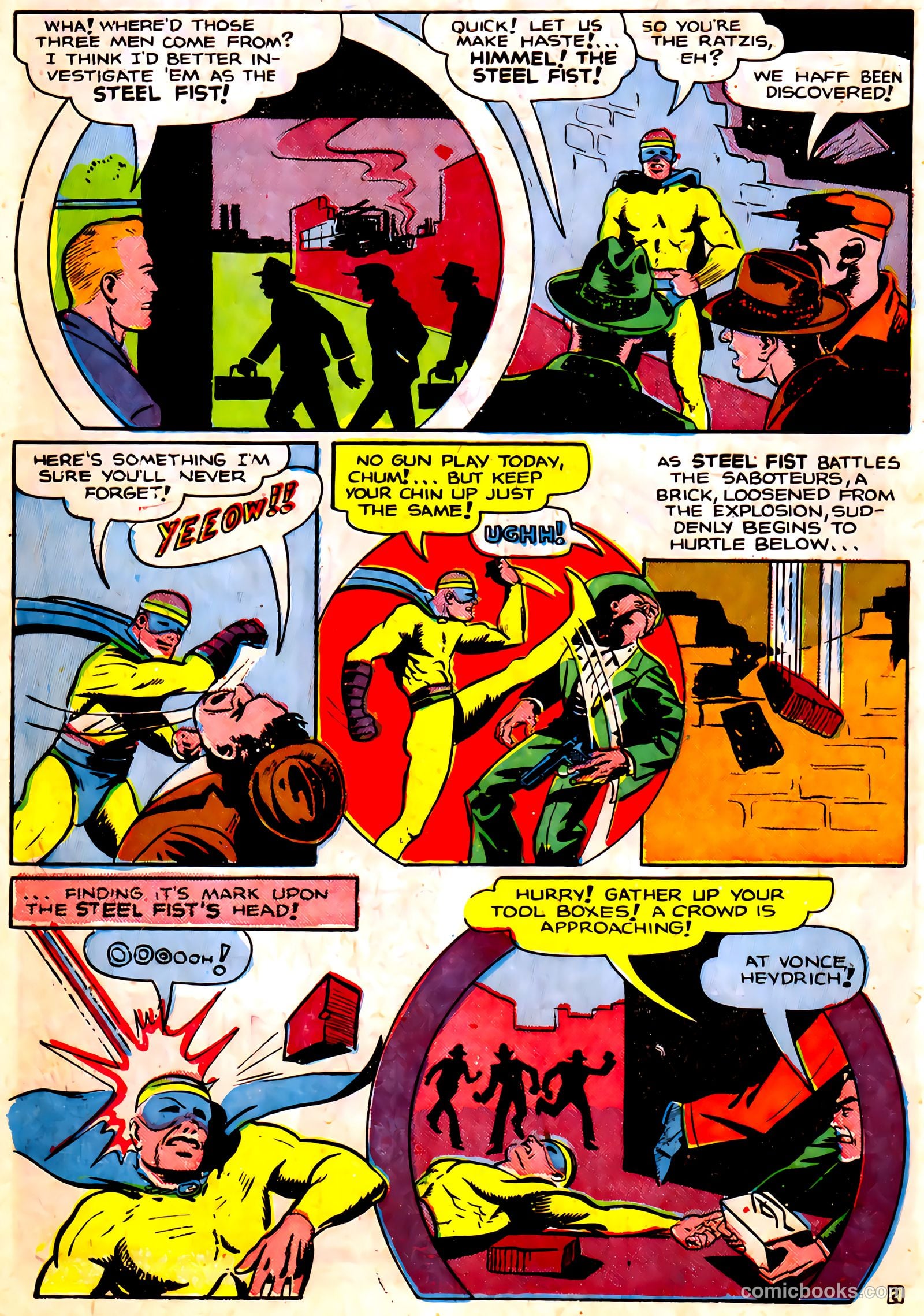 Blue Circle Comics #5 (1944, Rural Empire Publishing Co.) — page 38 of 52