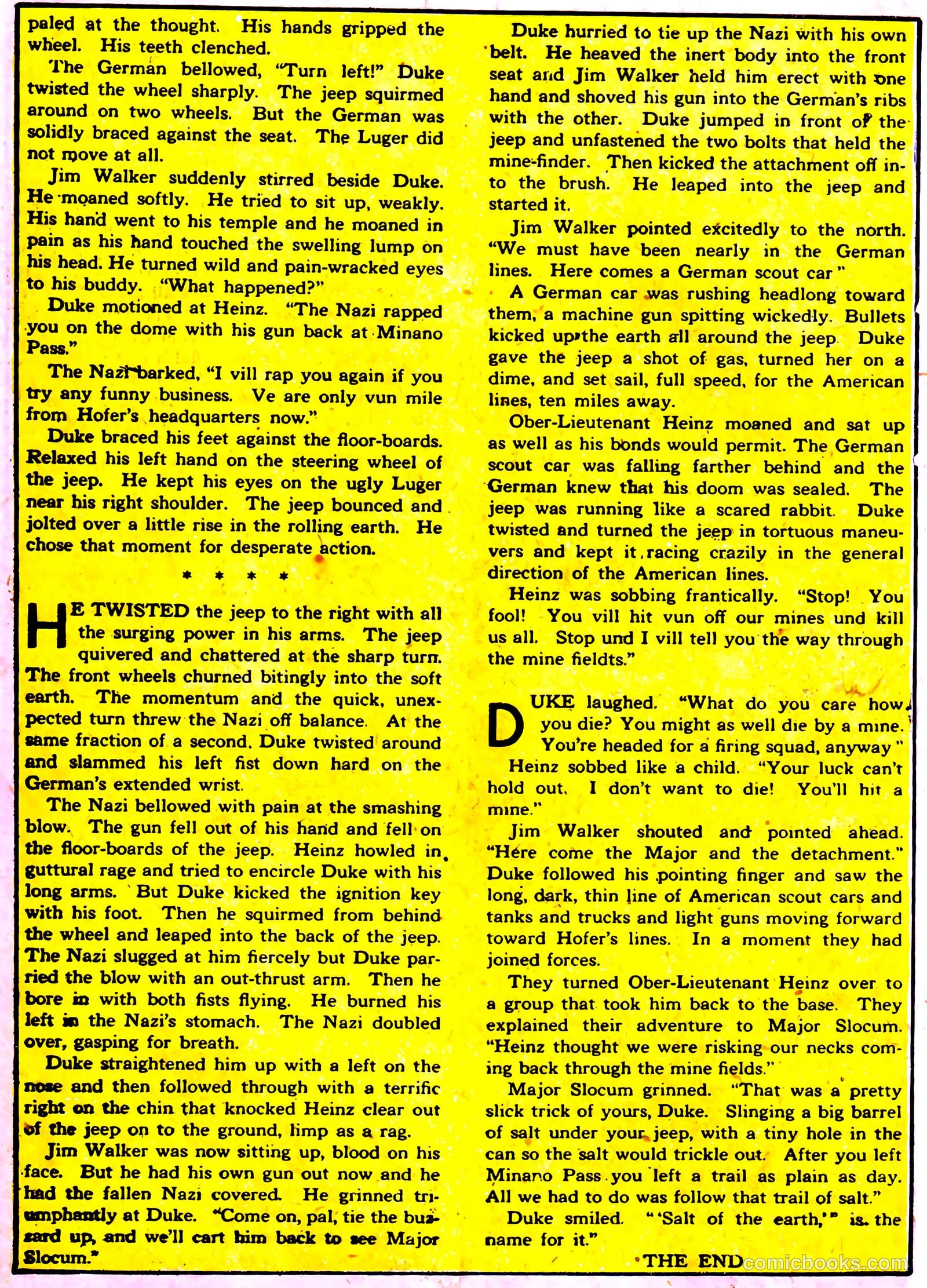 Blue Circle Comics #5 (1944, Rural Empire Publishing Co.) — page 44 of 52