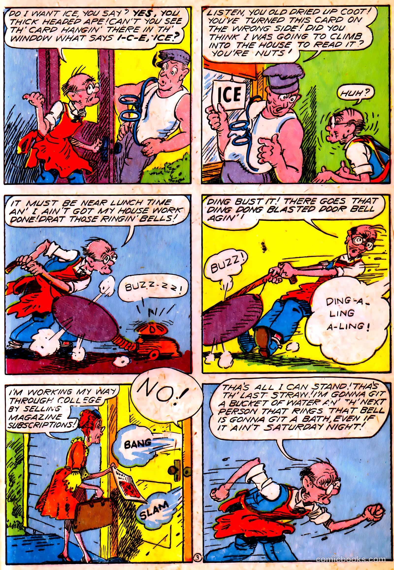 Blue Circle Comics #5 (1944, Rural Empire Publishing Co.) — page 47 of 52