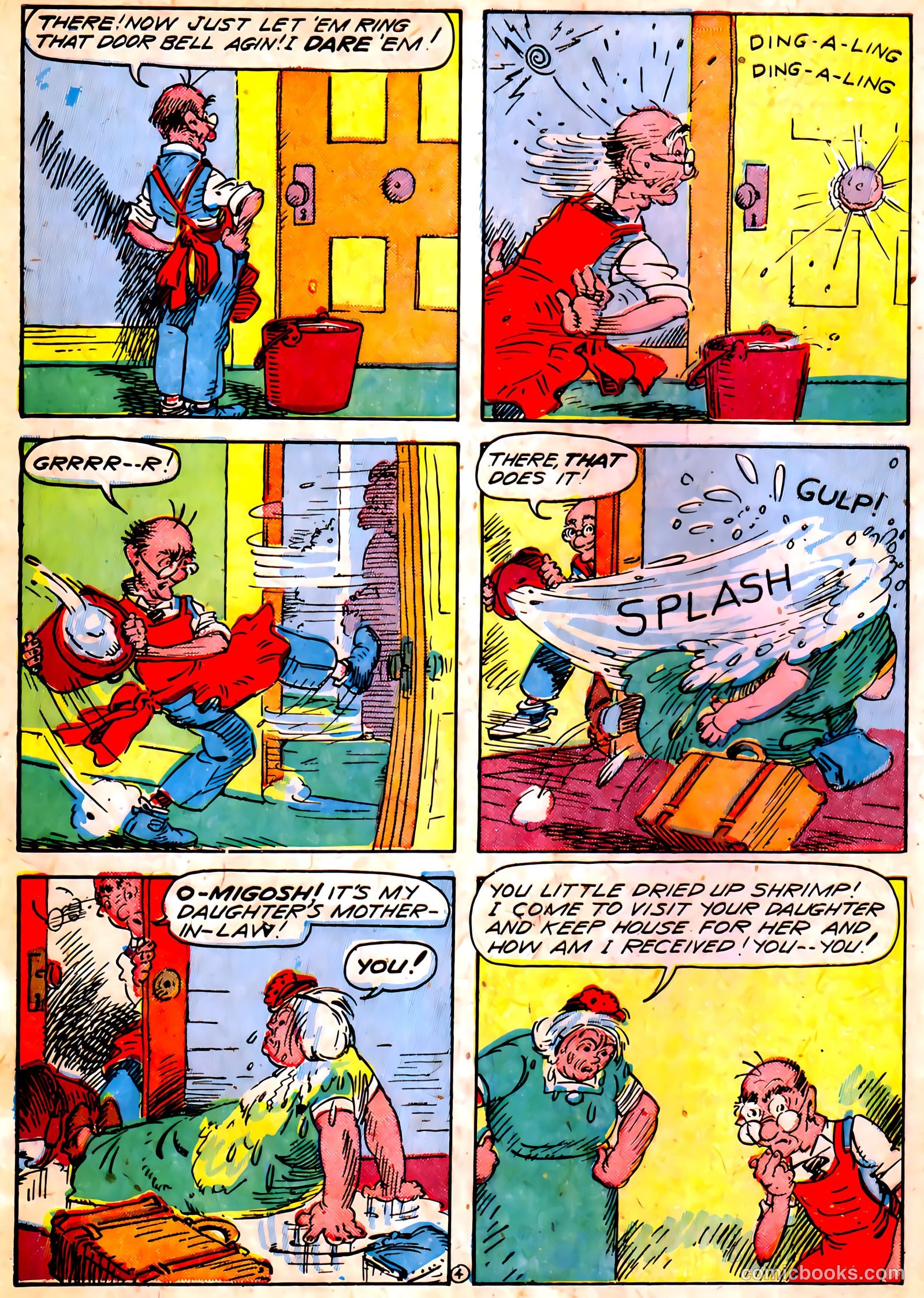 Blue Circle Comics #5 (1944, Rural Empire Publishing Co.) — page 48 of 52