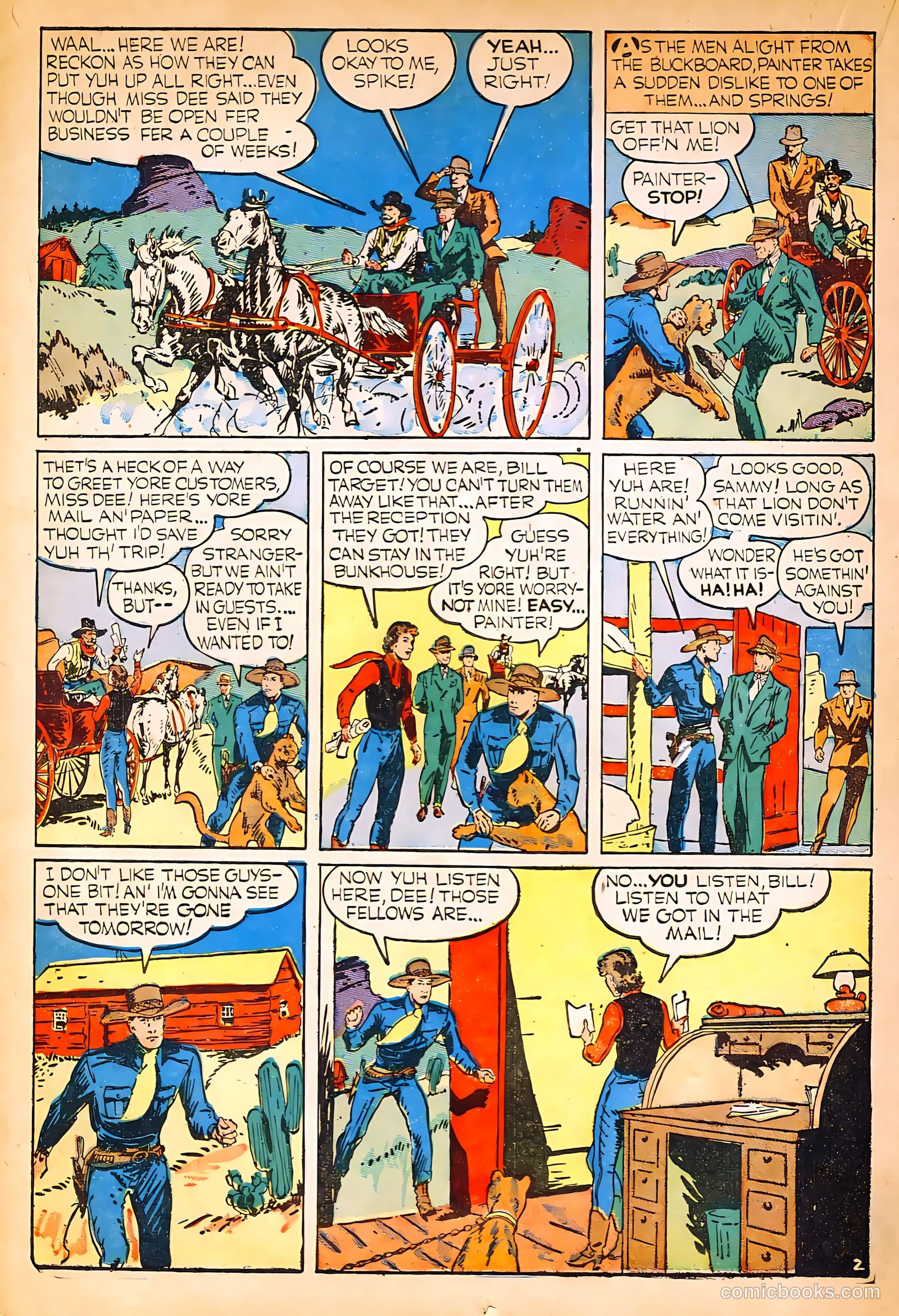 Target Comics #11 (1940) — page 32 of 68