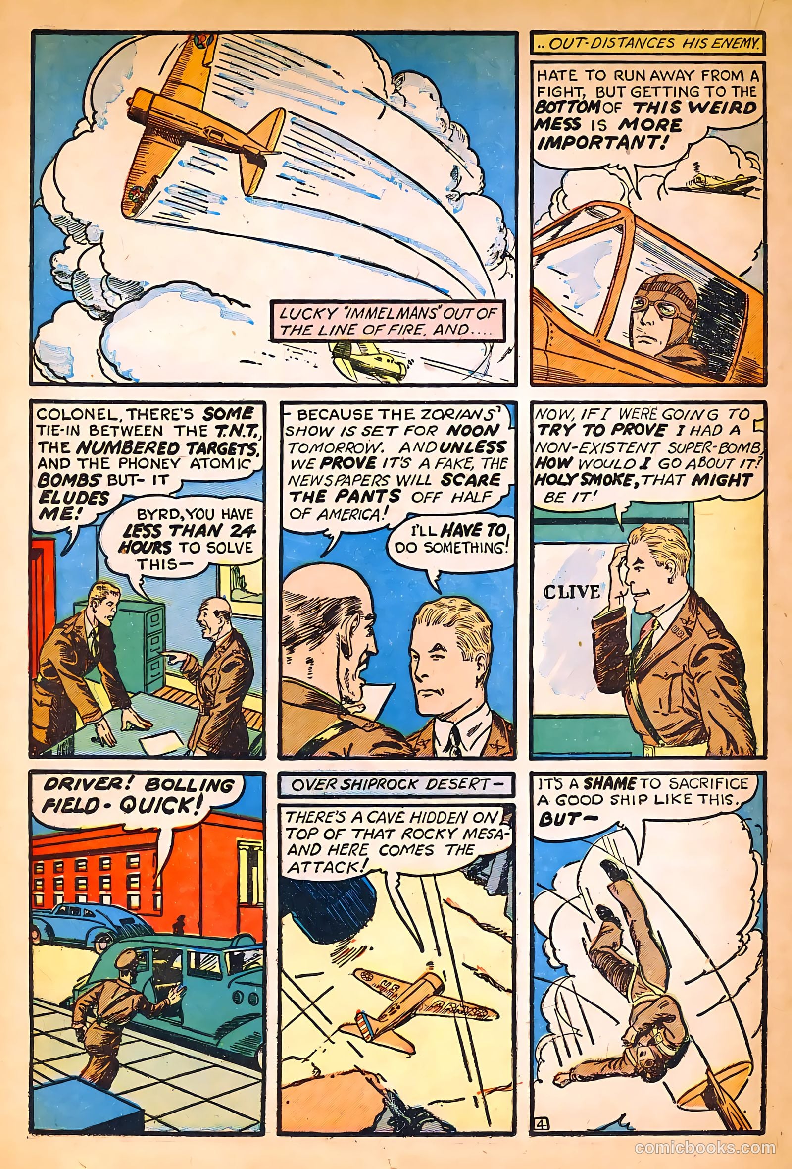 Target Comics #11 (1940) — page 40 of 68