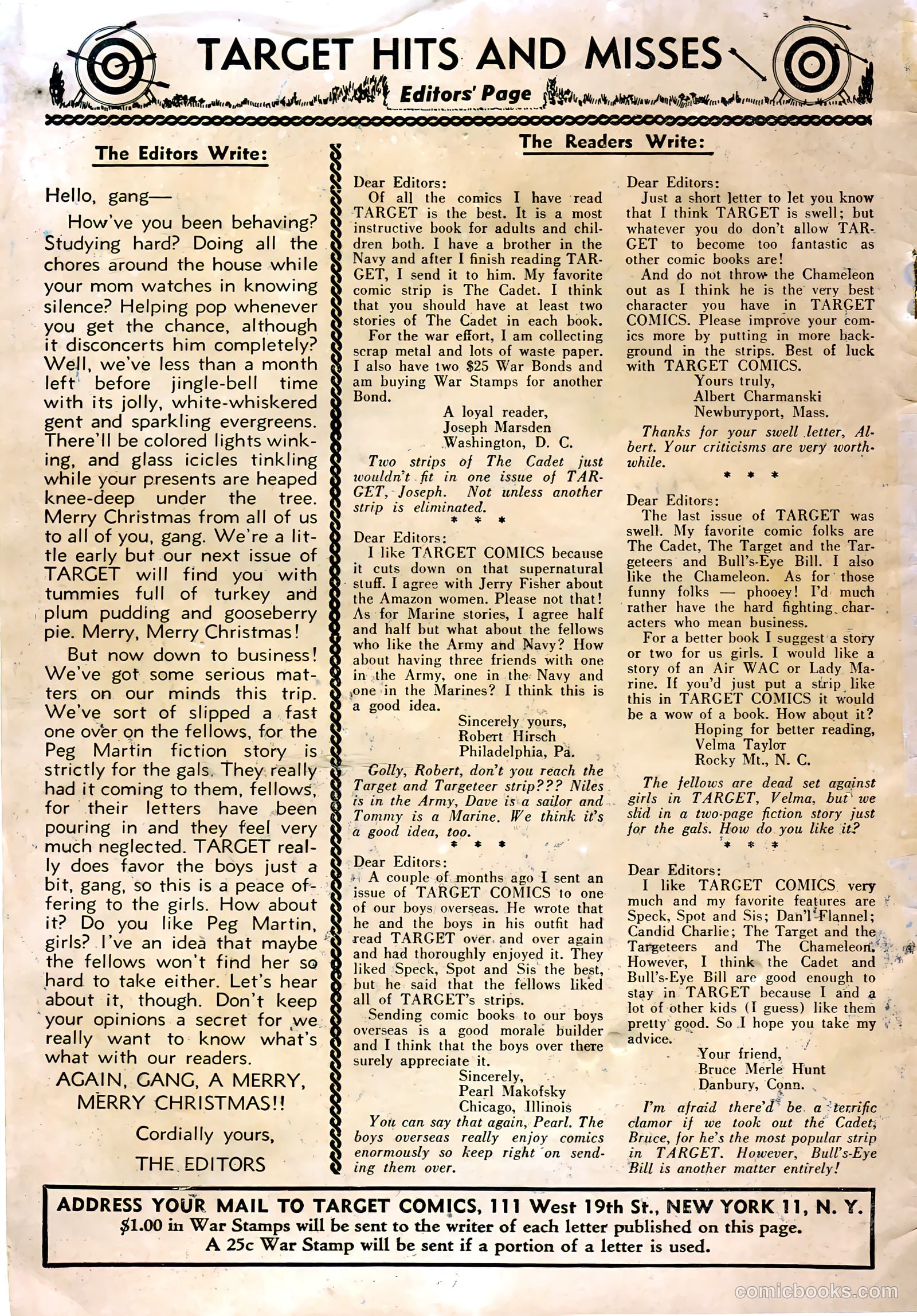 Target Comics #8 (1945) — page 2 of 52