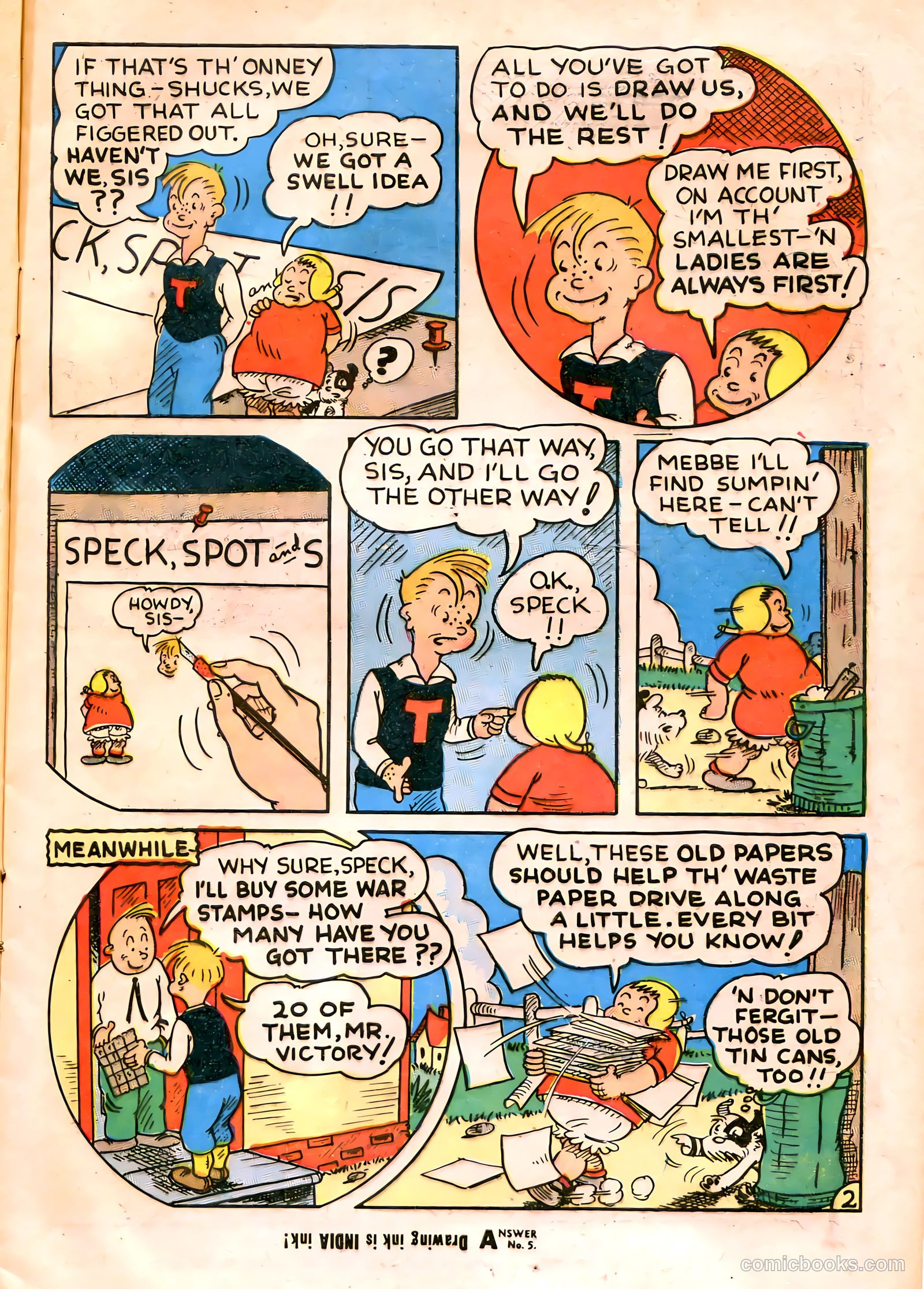 Target Comics #8 (1945) — page 13 of 52