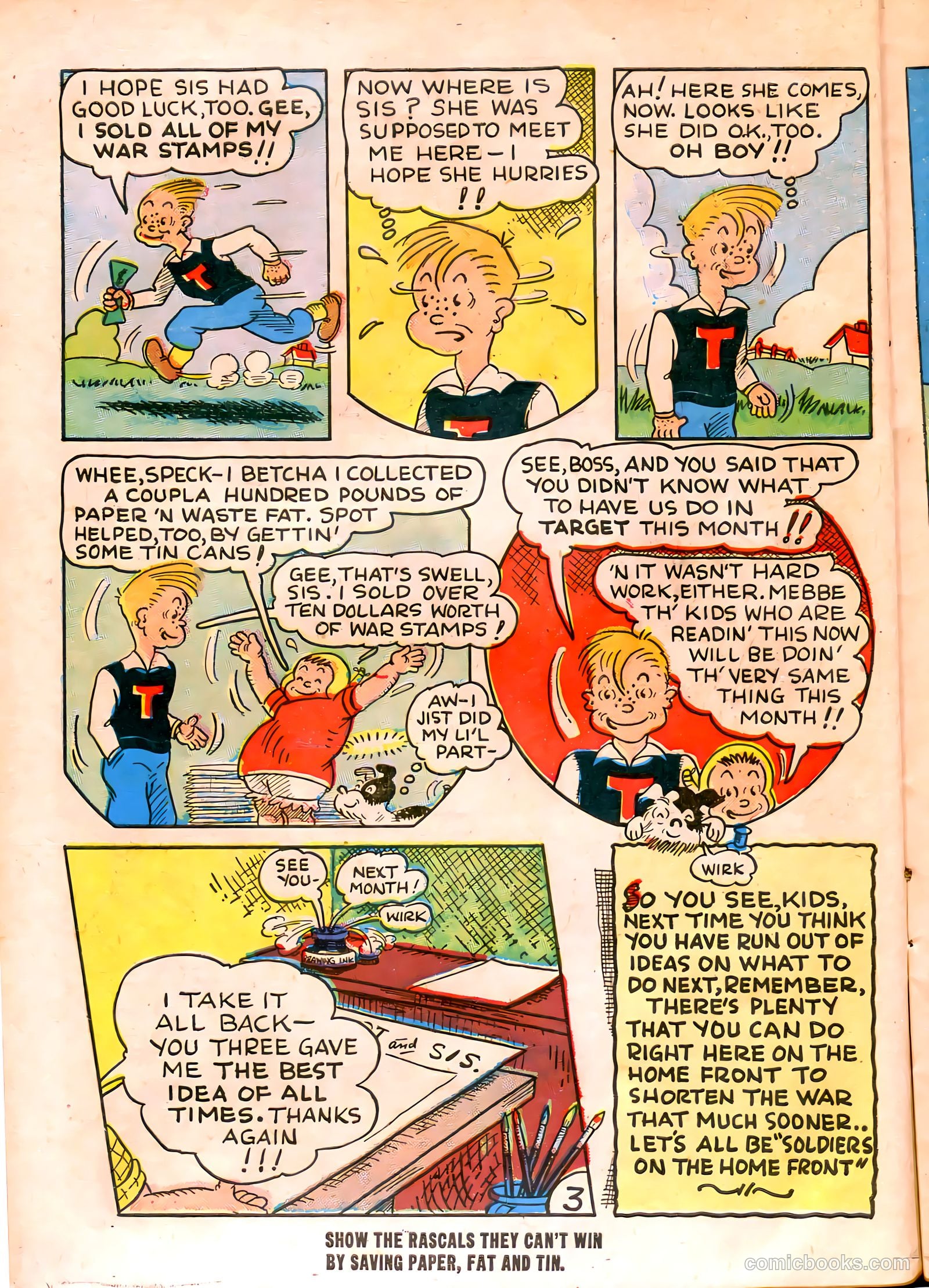 Target Comics #8 (1945) — page 14 of 52