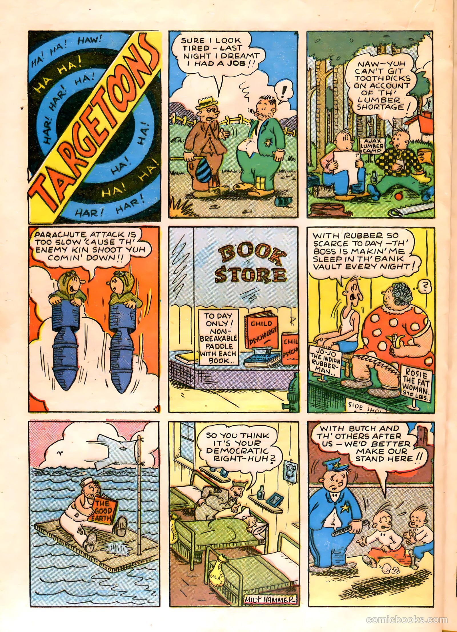 Target Comics #8 (1945) — page 28 of 52