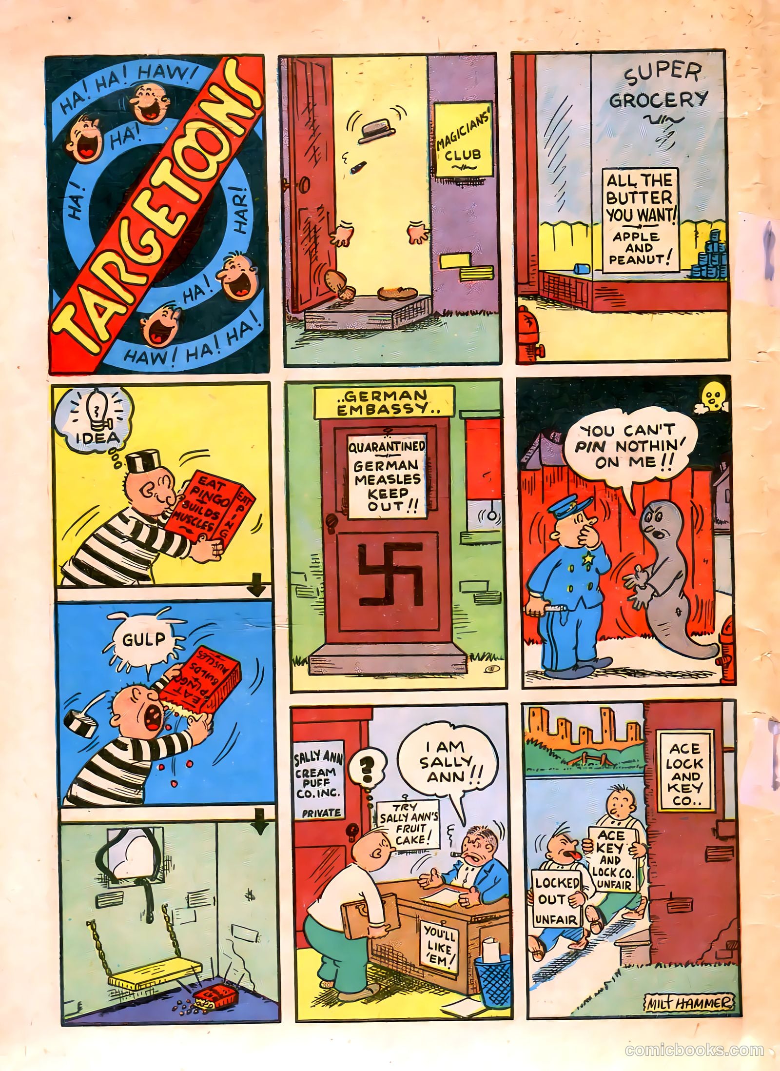 Target Comics #8 (1945) — page 50 of 52