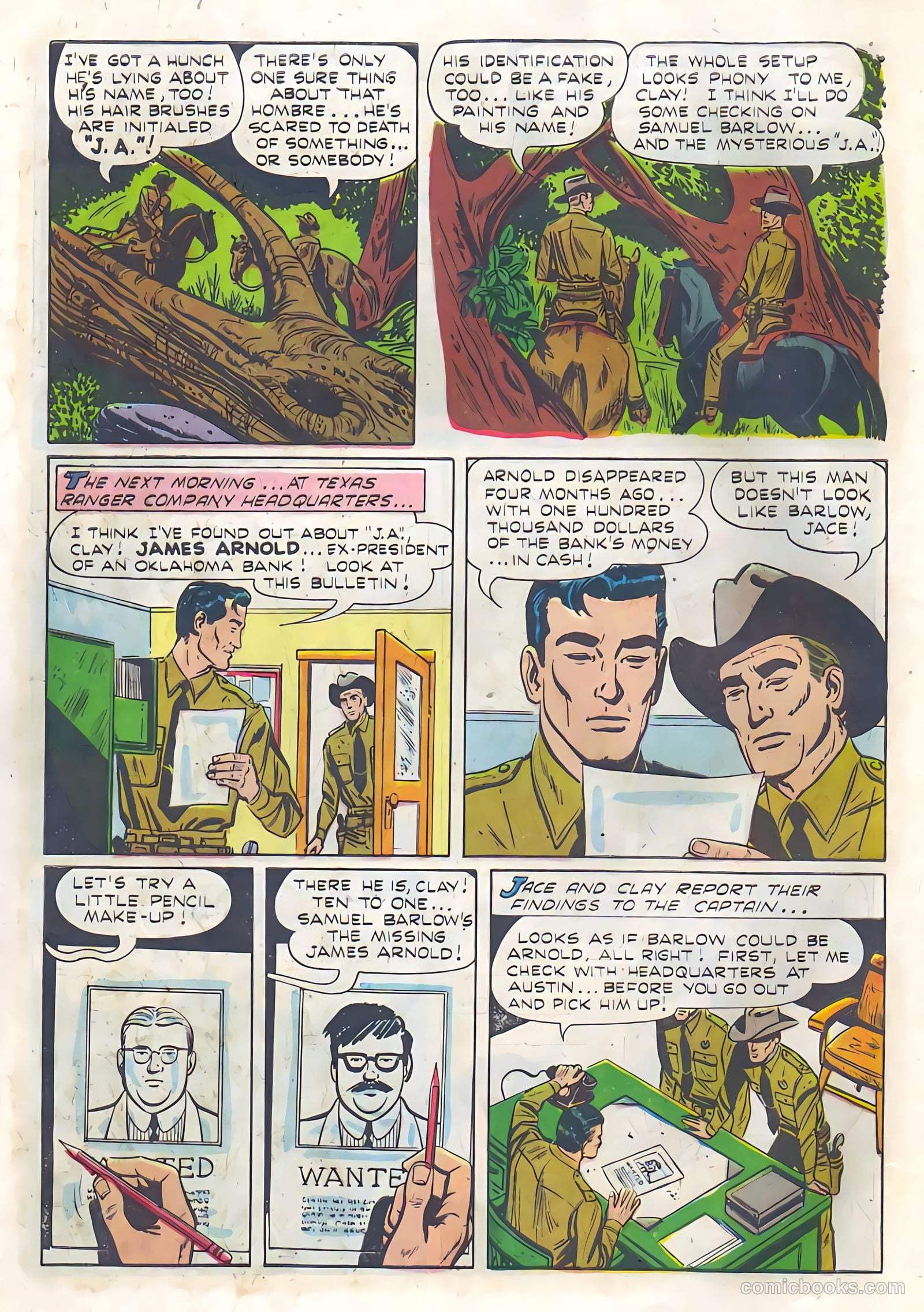 jace pearson #9 (1955) — page 30 of 36