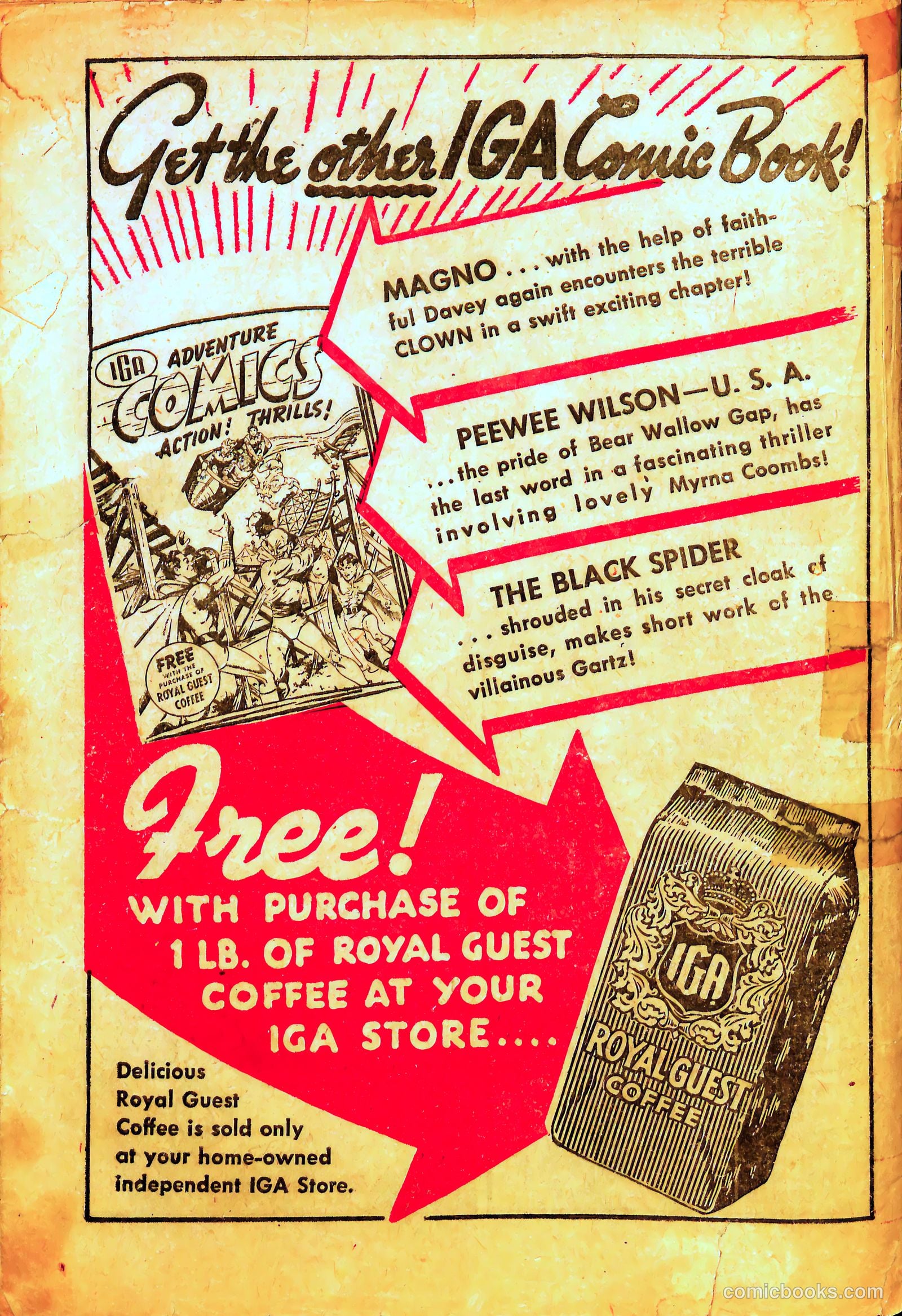 iga adventure comics nn a #nn (1941) — page 32 of 32