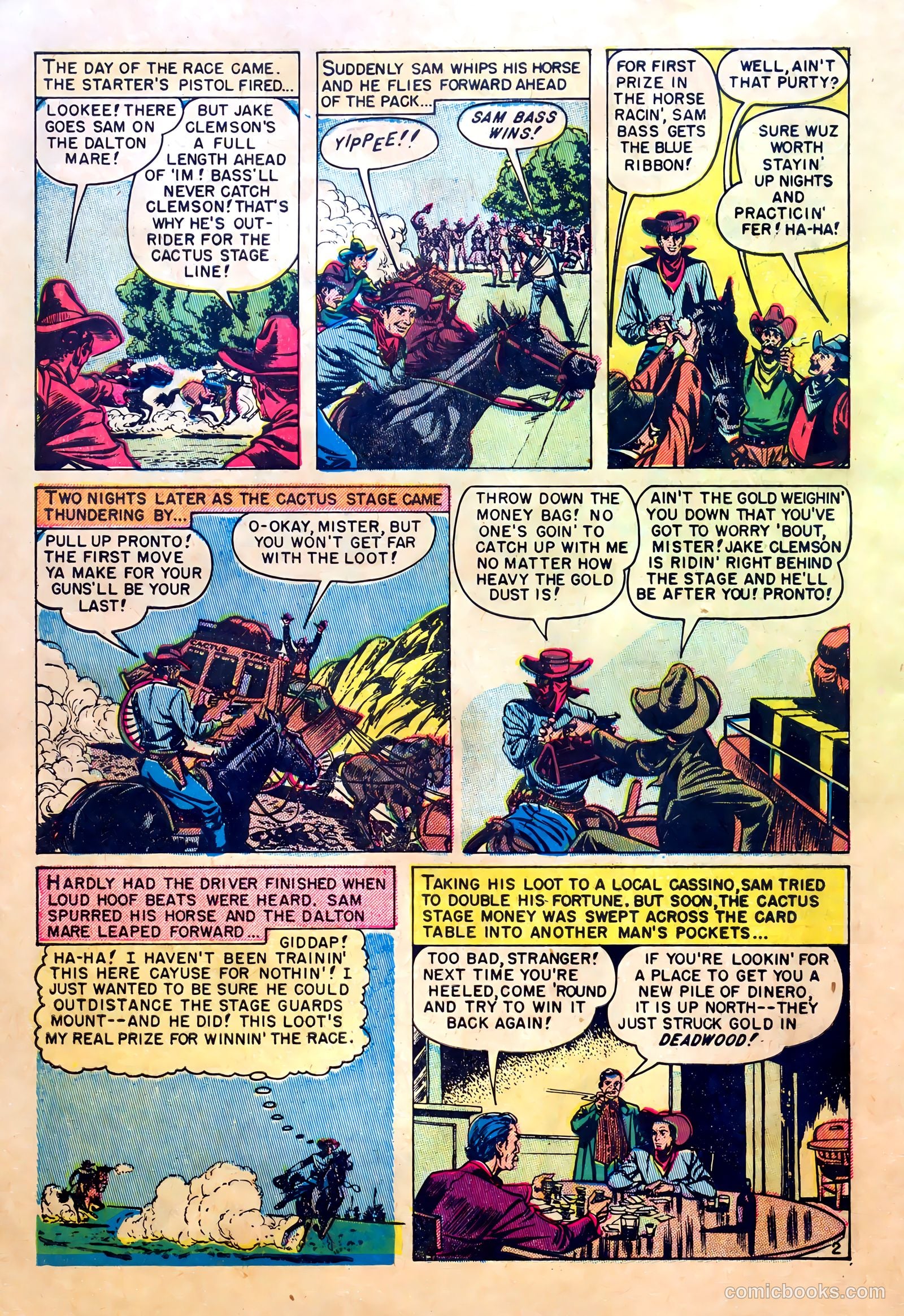 King of the Bad Men of Deadwood #nn (1950) — page 4 of 36