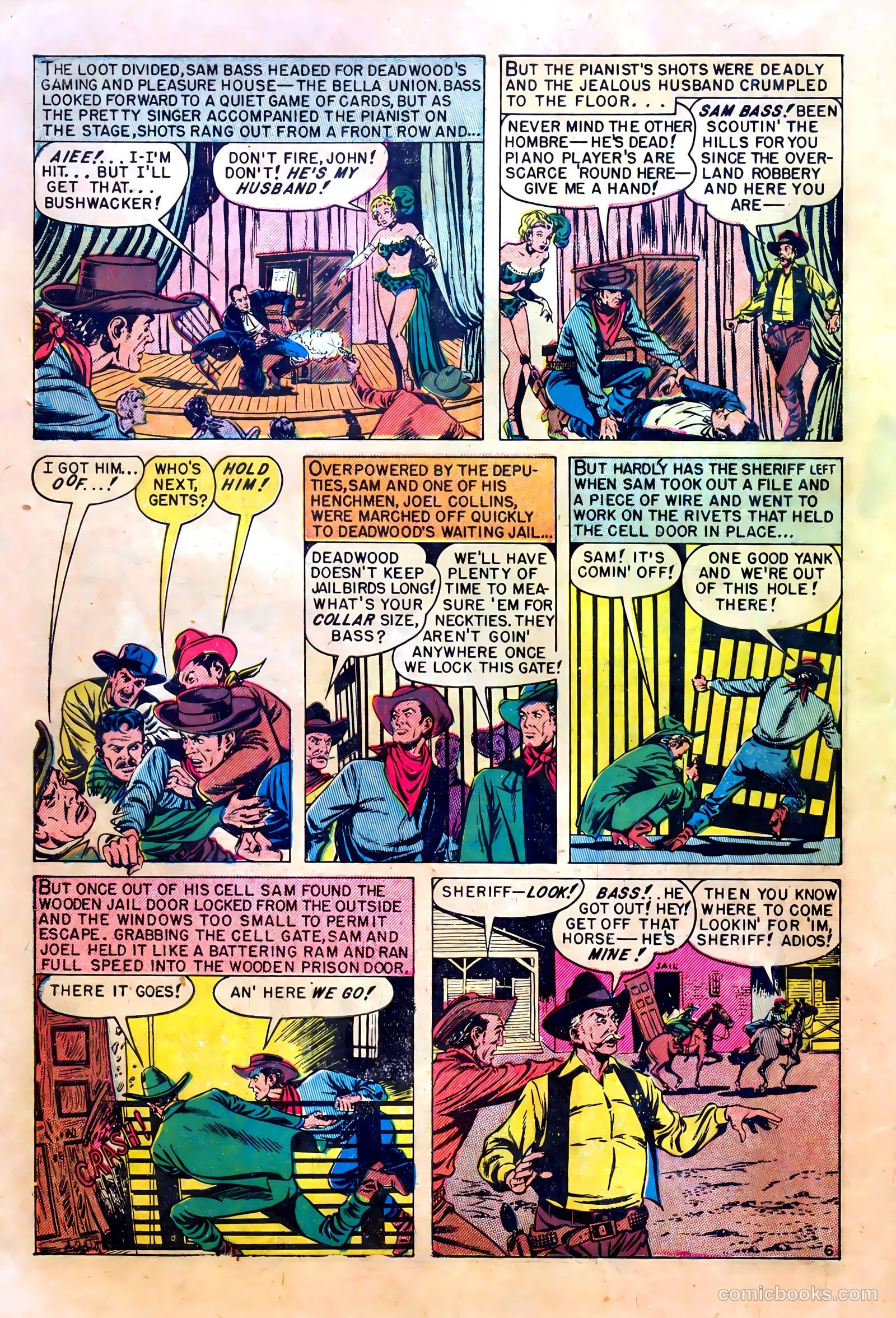 King of the Bad Men of Deadwood #nn (1950) — page 8 of 36
