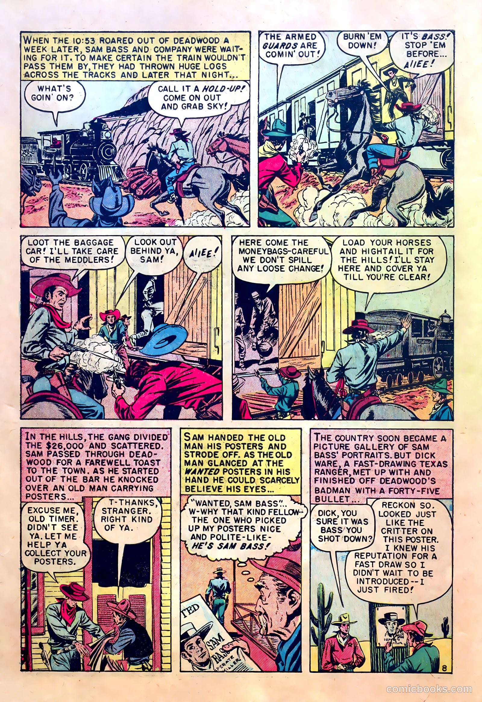 King of the Bad Men of Deadwood #nn (1950) — page 10 of 36