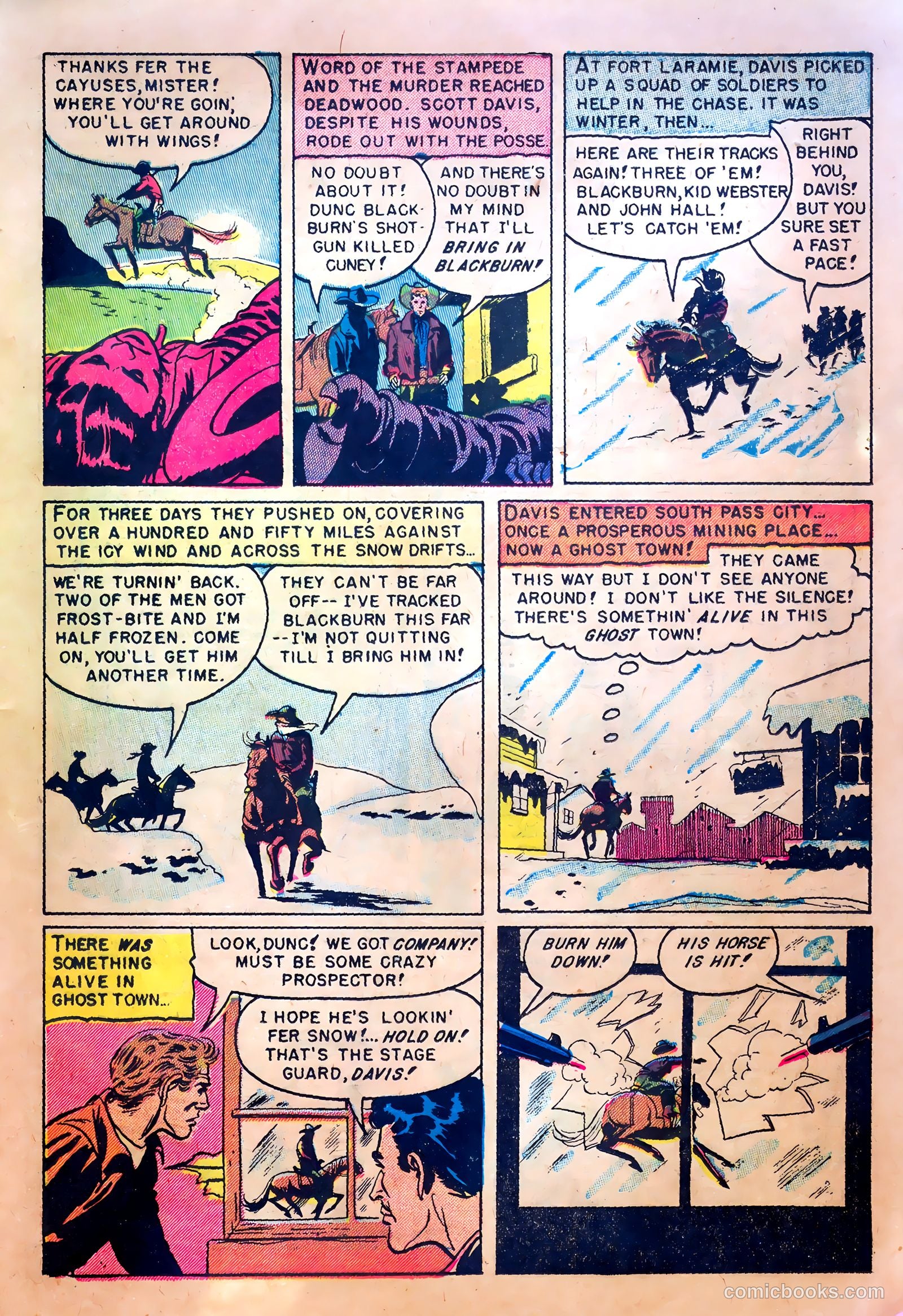 King of the Bad Men of Deadwood #nn (1950) — page 17 of 36