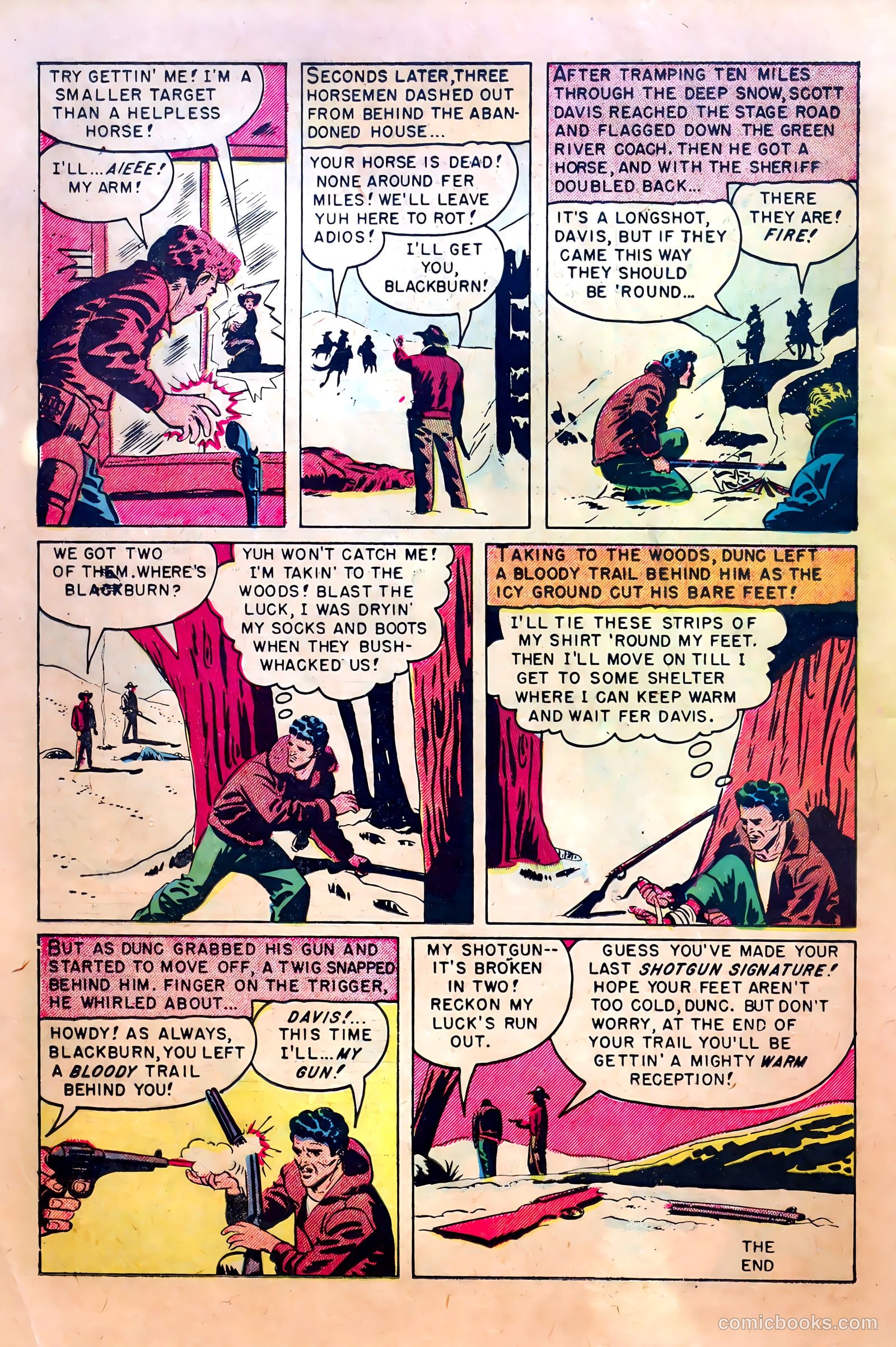 King of the Bad Men of Deadwood #nn (1950) — page 18 of 36