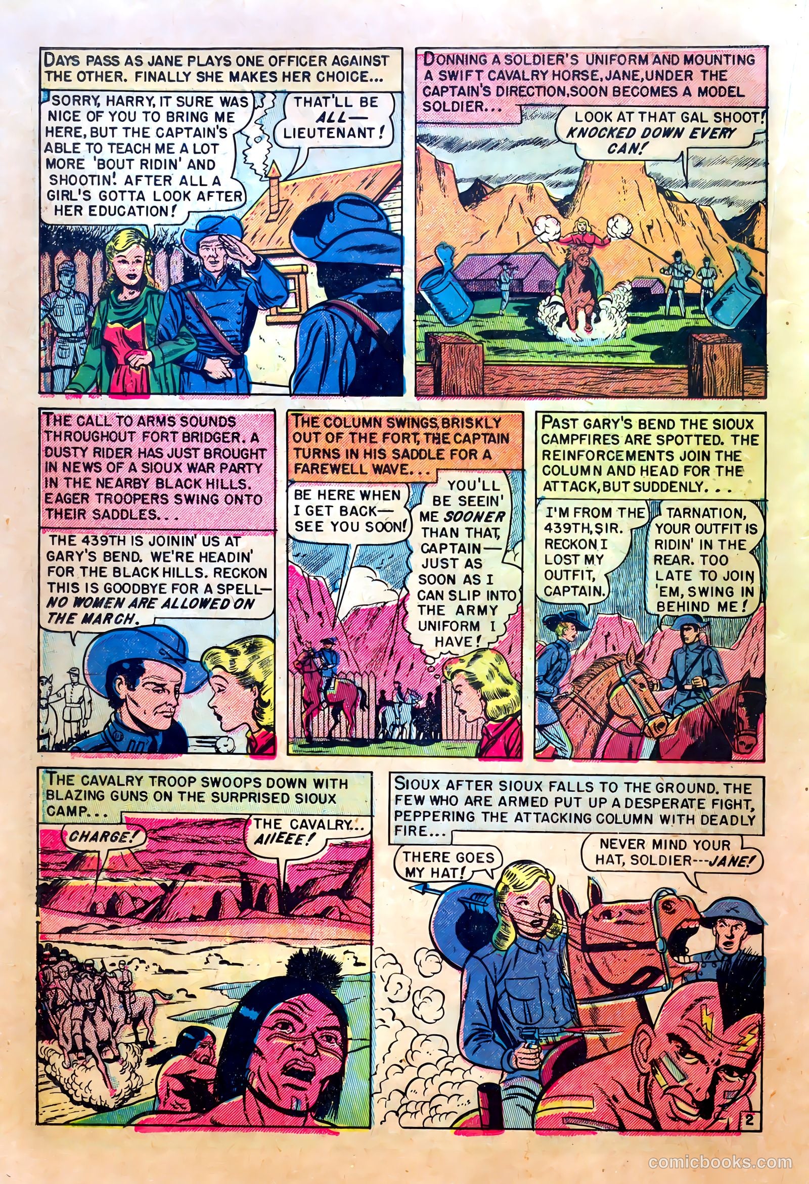 King of the Bad Men of Deadwood #nn (1950) — page 20 of 36
