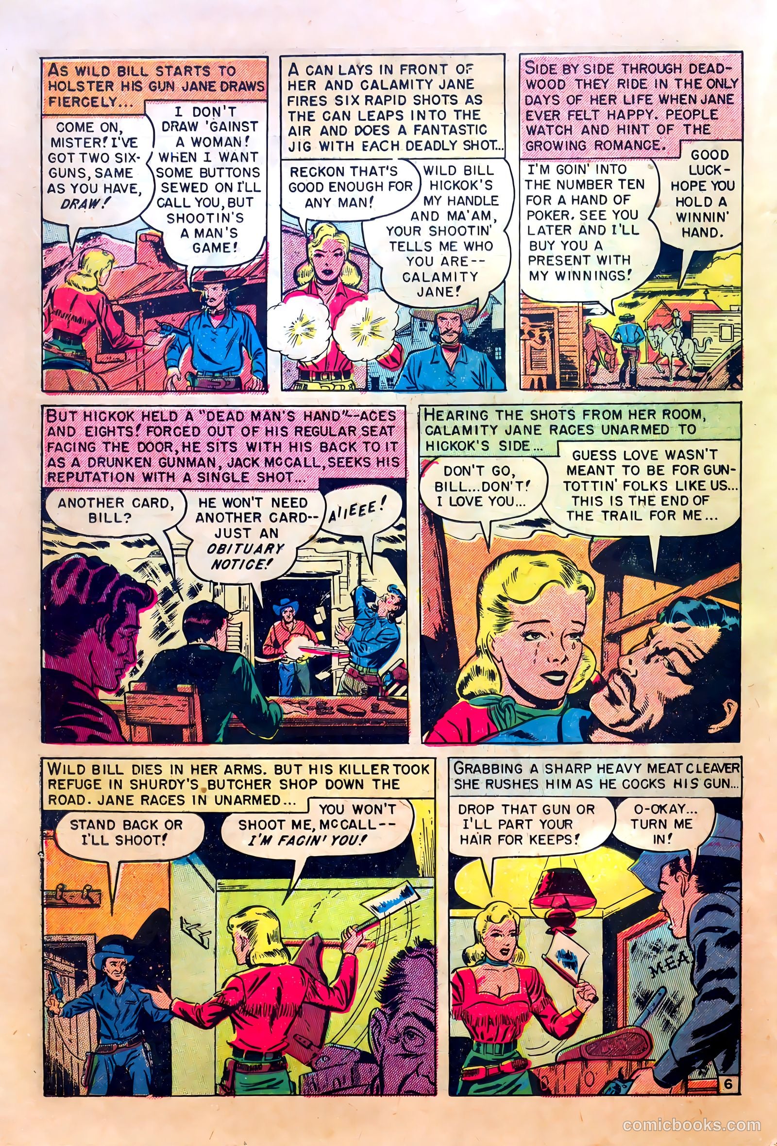 King of the Bad Men of Deadwood #nn (1950) — page 24 of 36