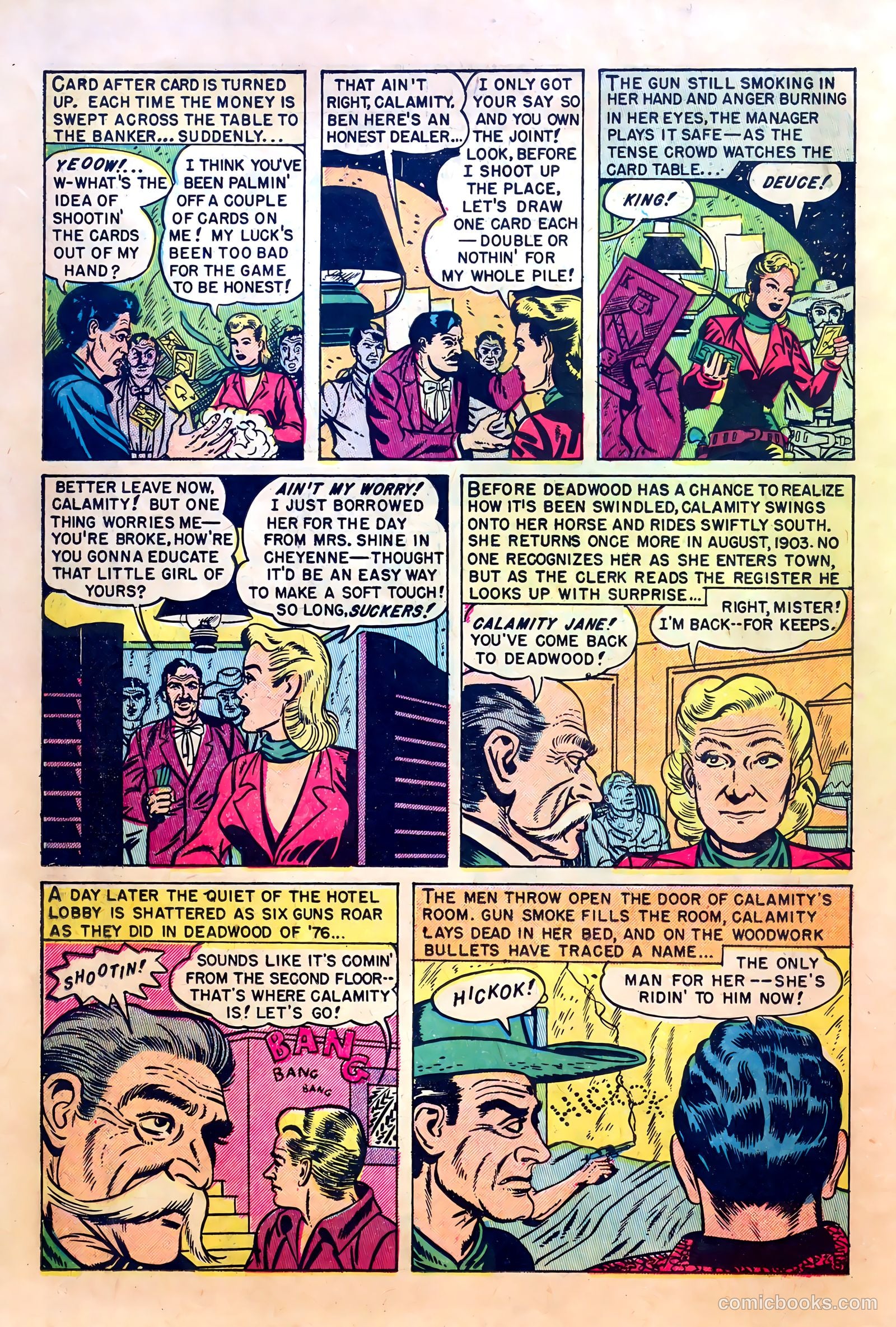 King of the Bad Men of Deadwood #nn (1950) — page 26 of 36