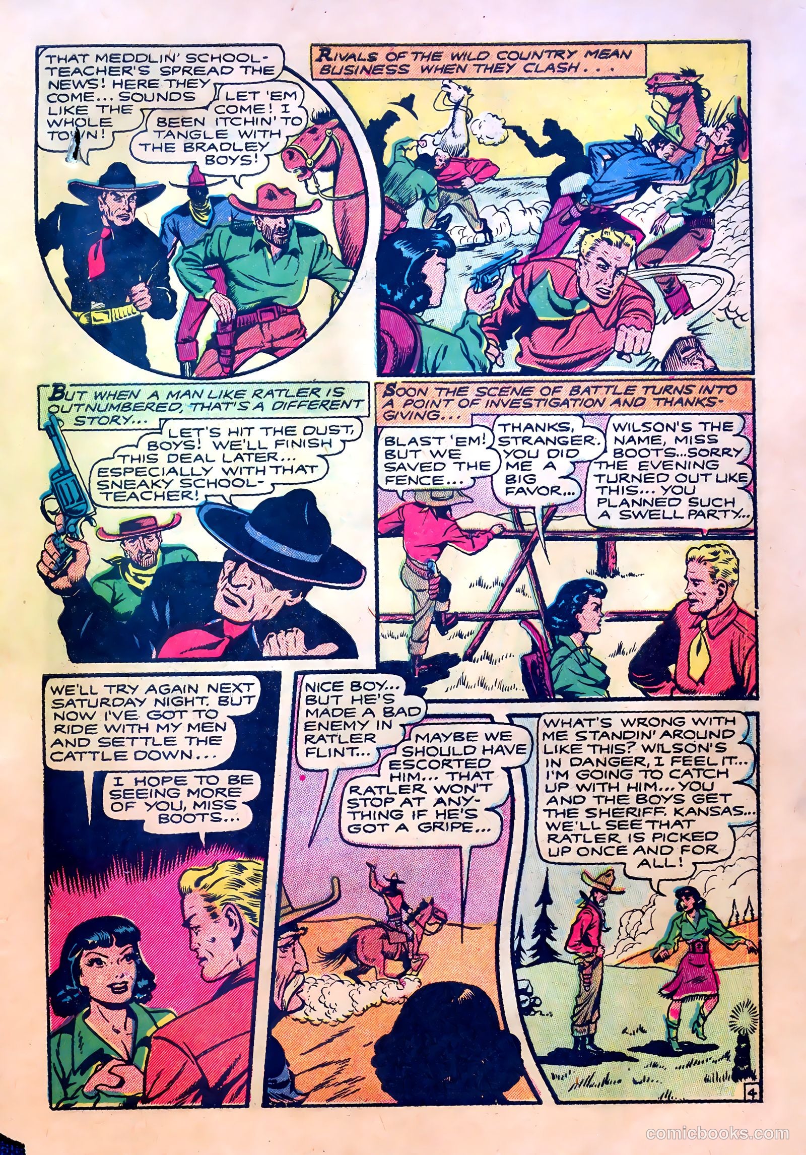 King of the Bad Men of Deadwood #nn (1950) — page 31 of 36
