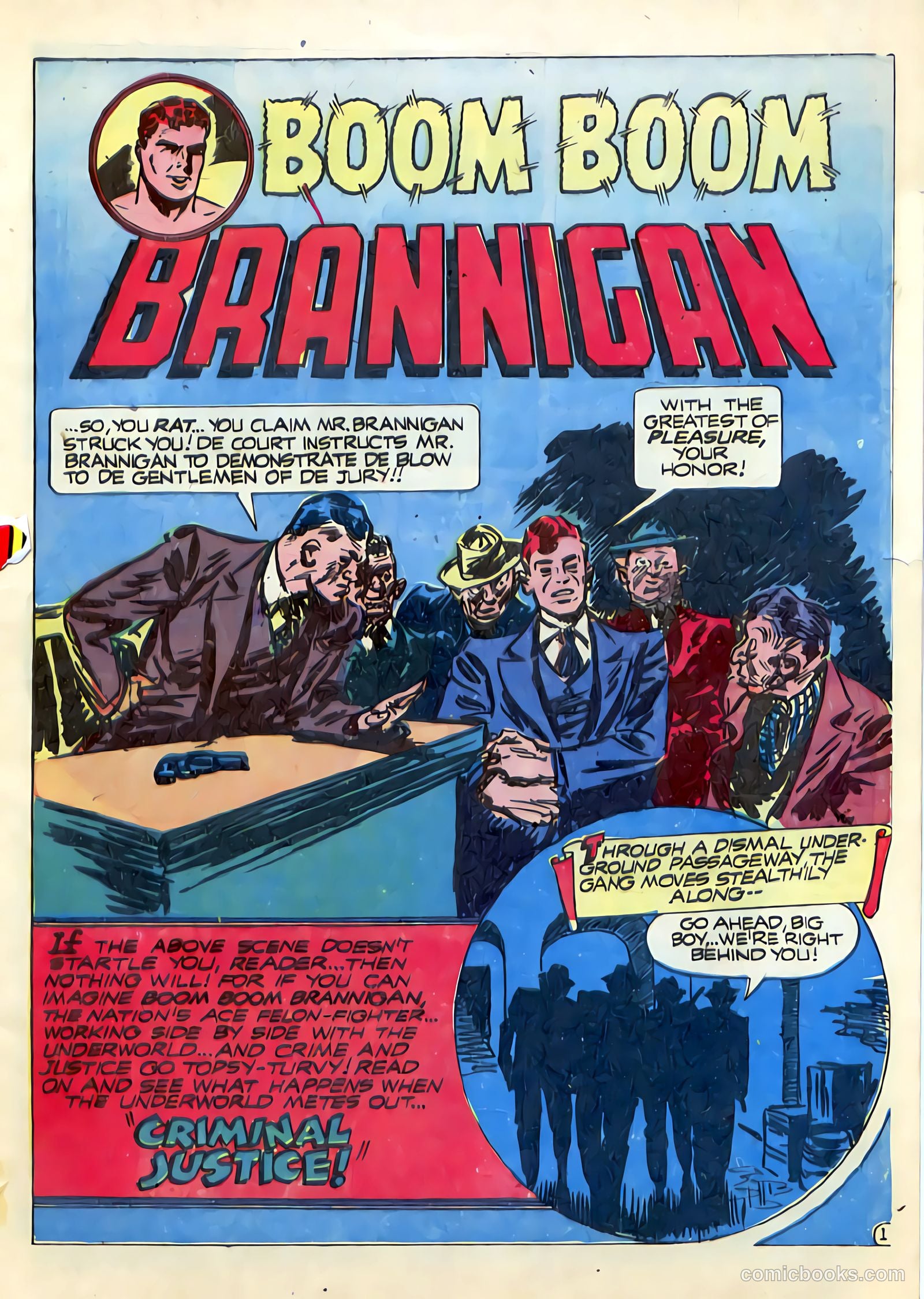Prize Comics #50 (1940) — page 2 of 50