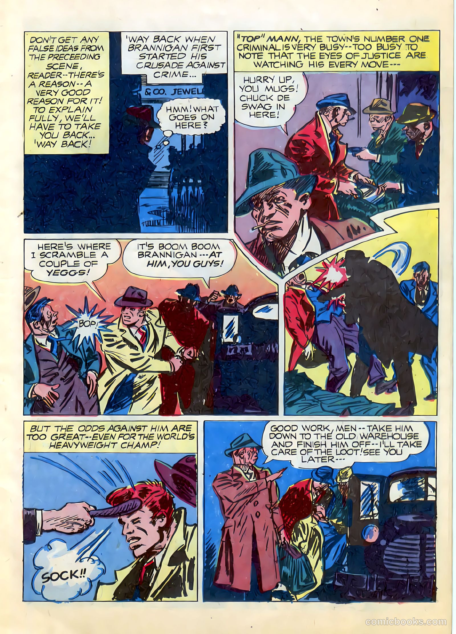 Prize Comics #50 (1940) — page 4 of 50