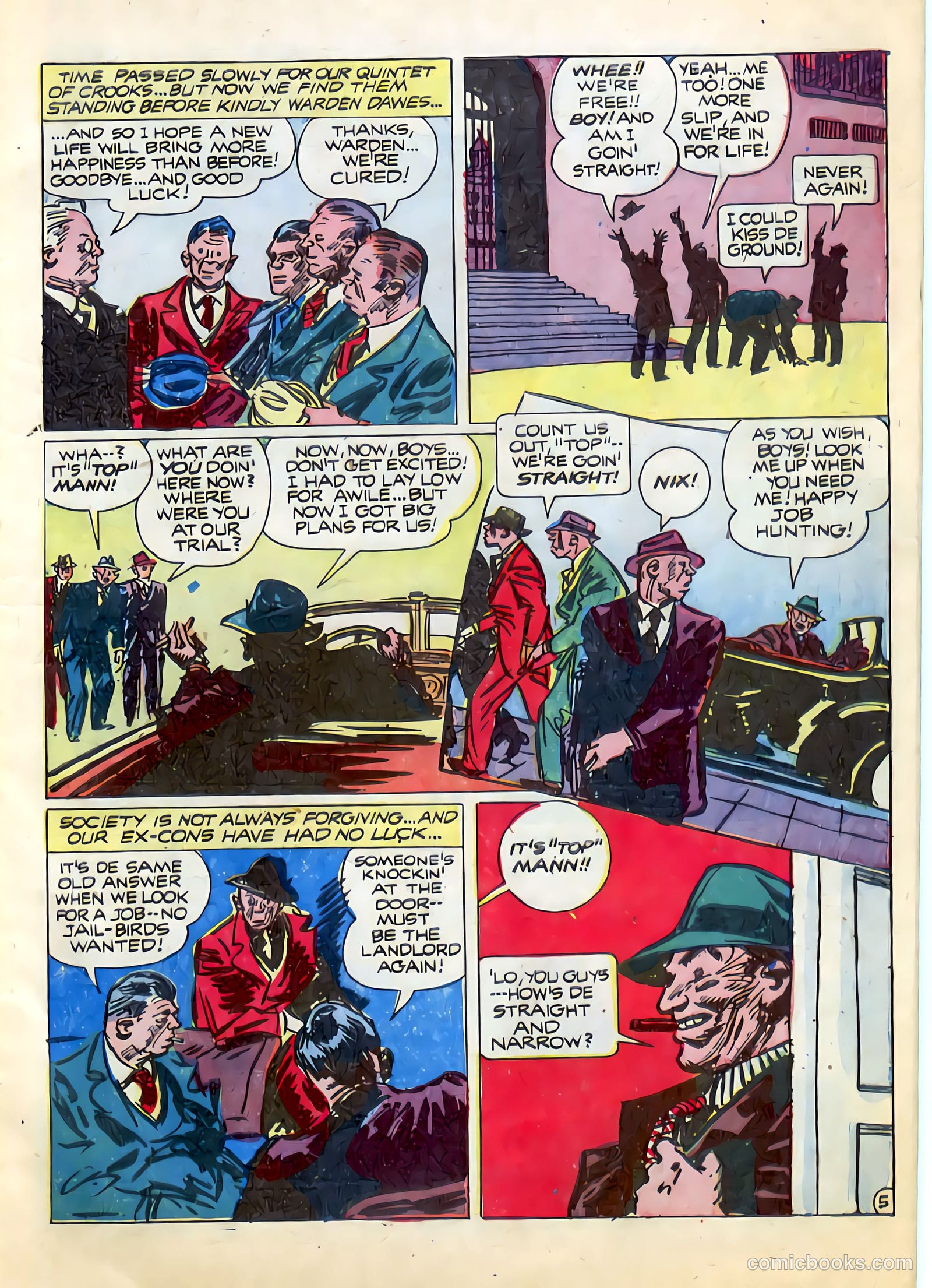 Prize Comics #50 (1940) — page 6 of 50