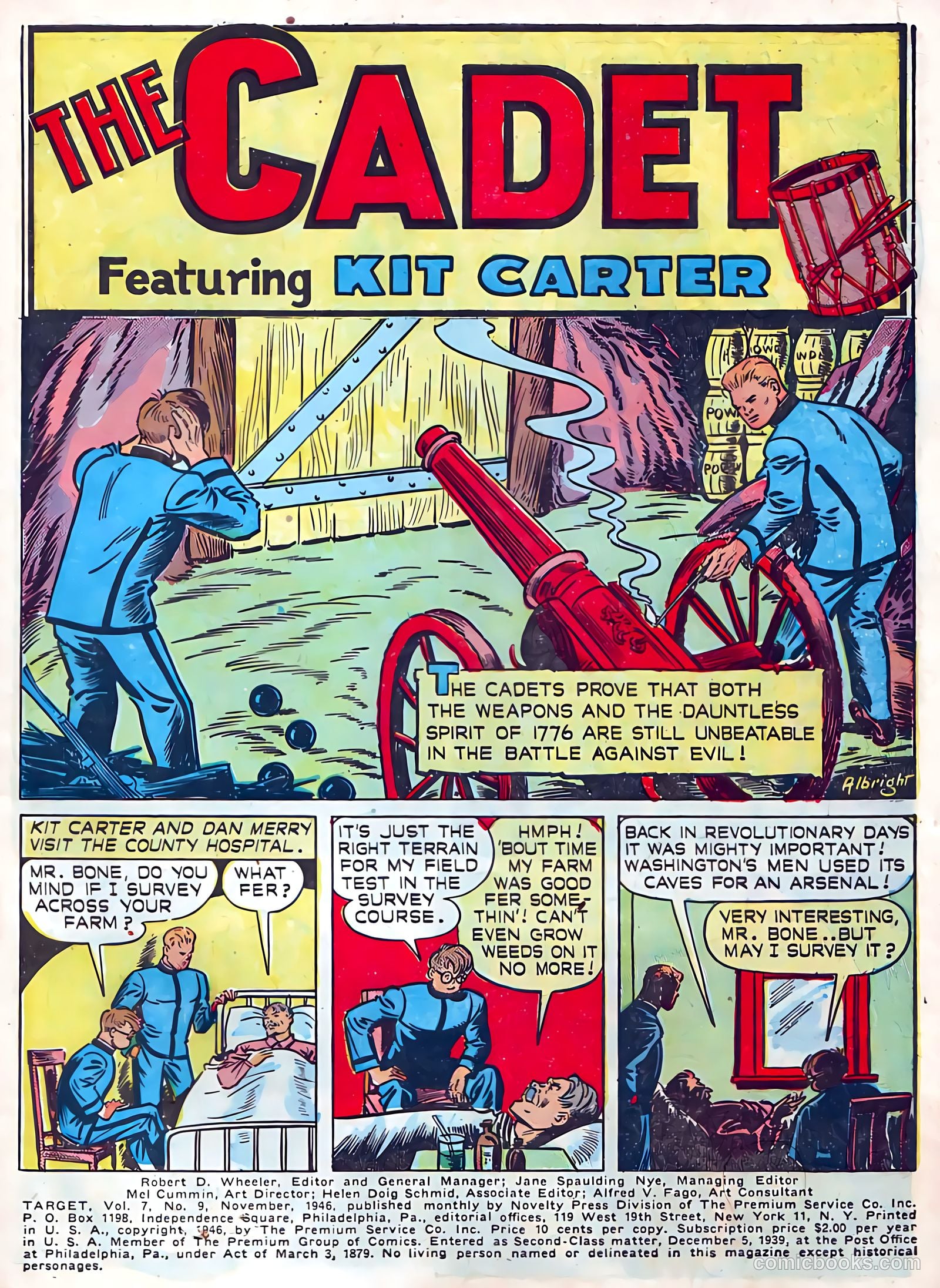 Target Comics #9 (1946) — page 3 of 53