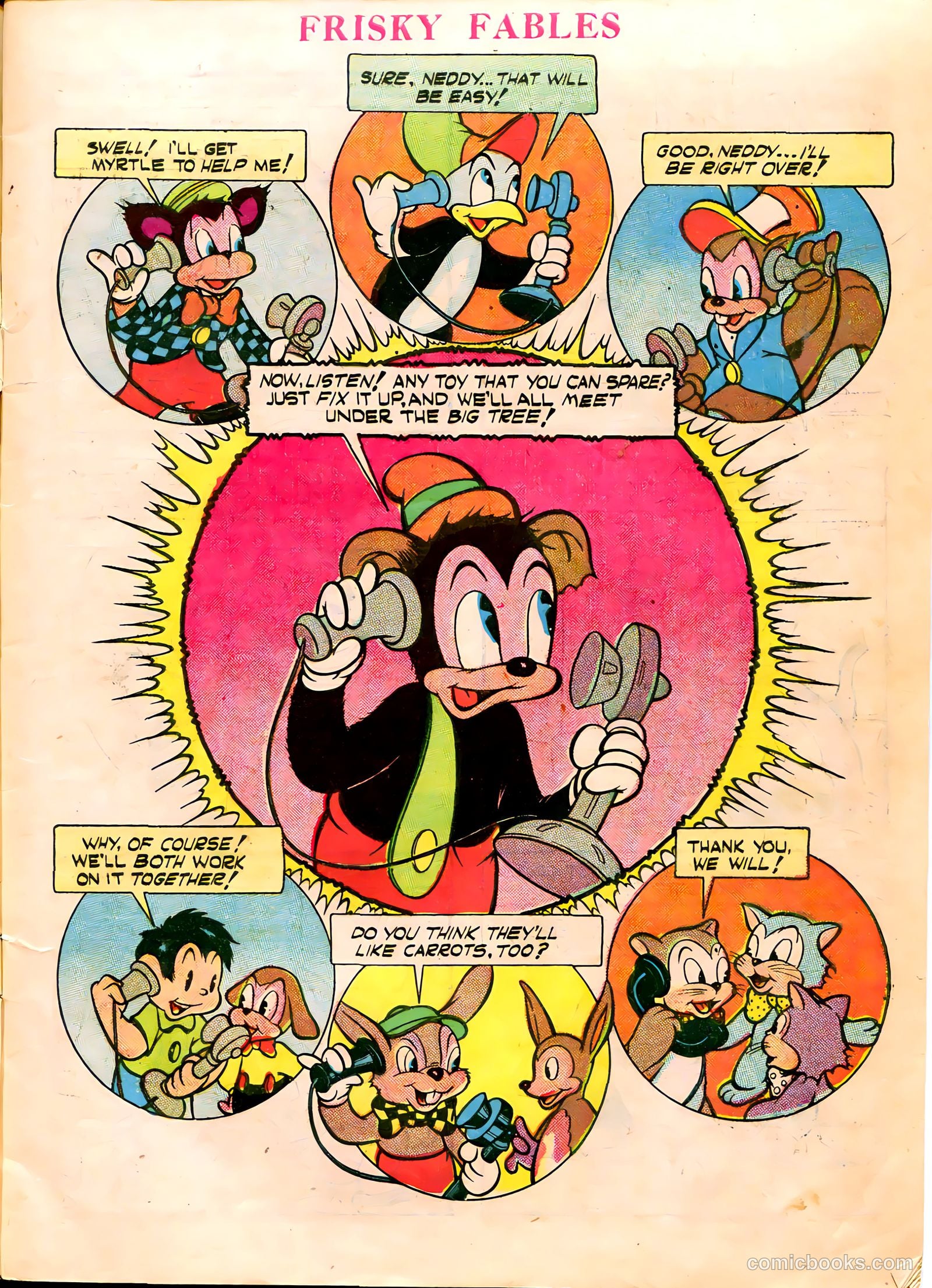 Frisky Fables #10 (1947) — page 5 of 50