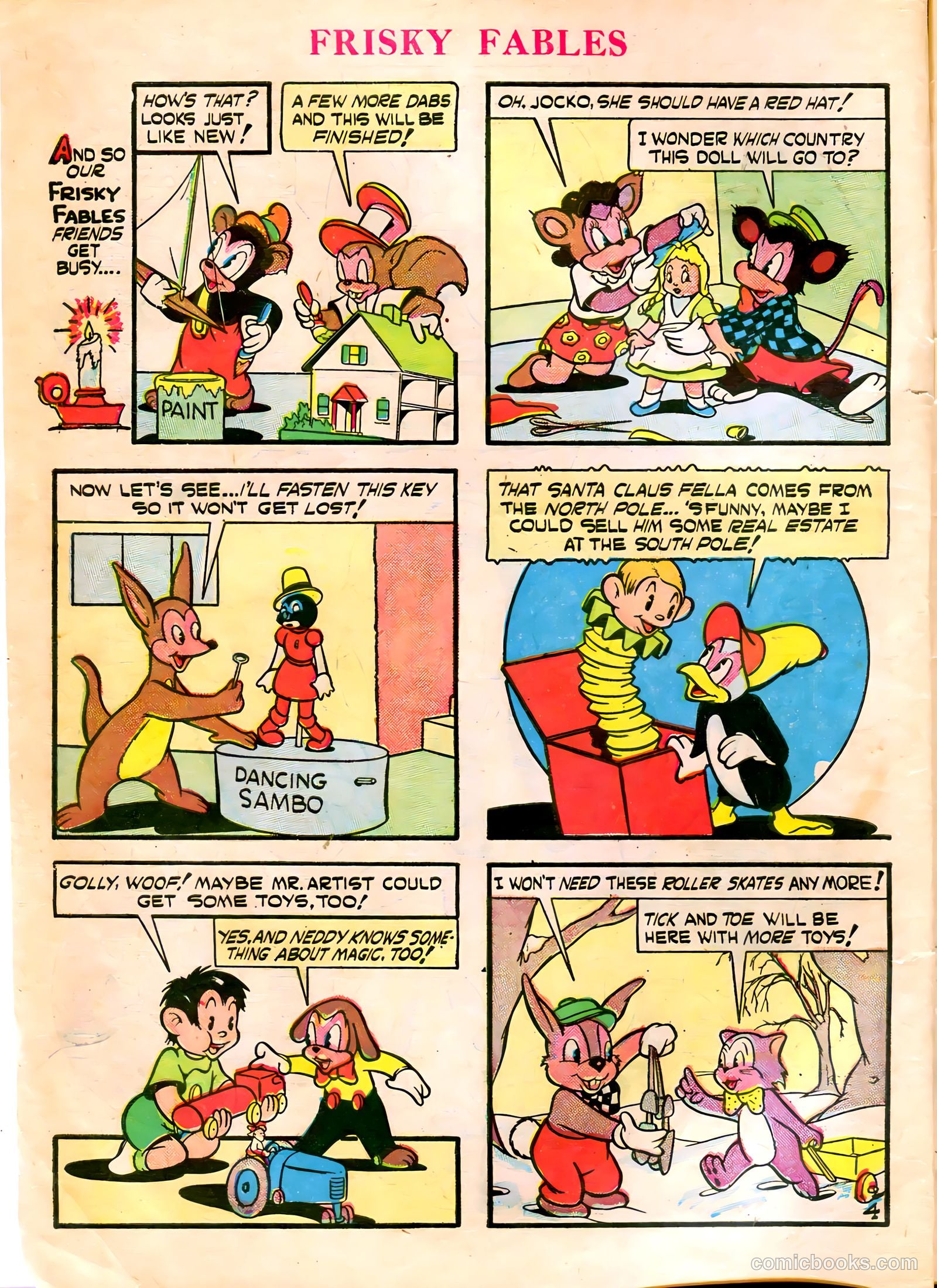 Frisky Fables #10 (1947) — page 6 of 50