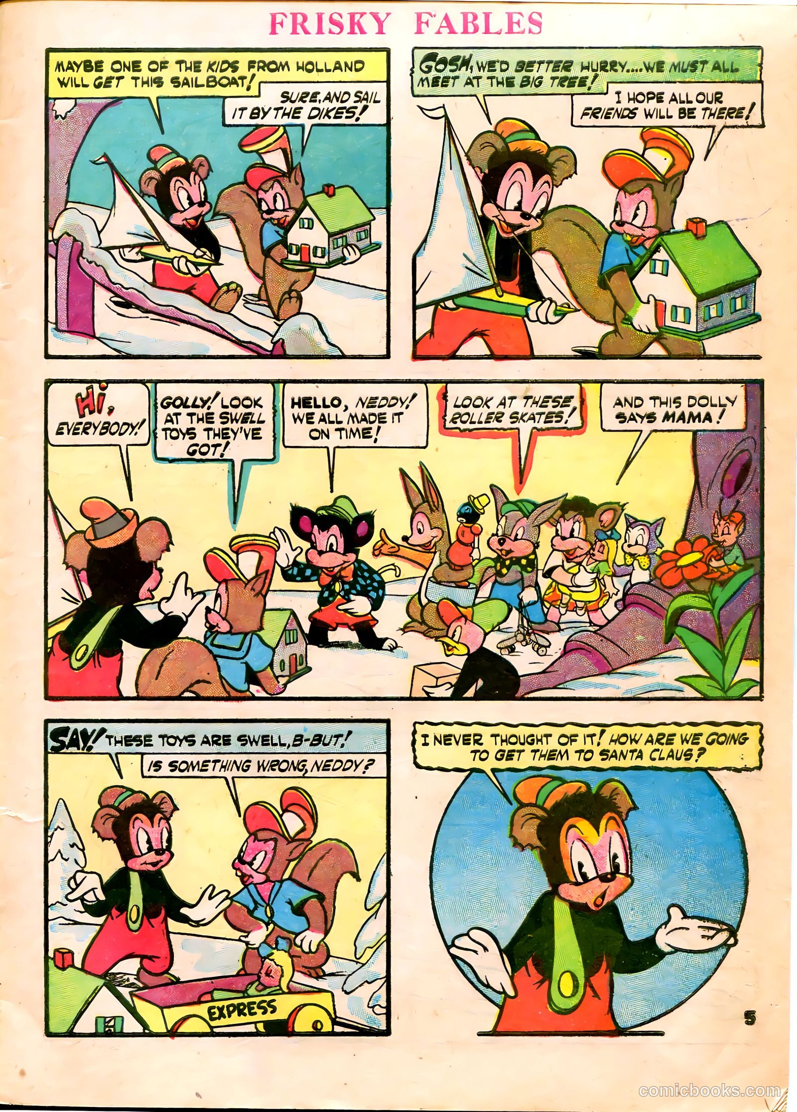 Frisky Fables #10 (1947) — page 7 of 50