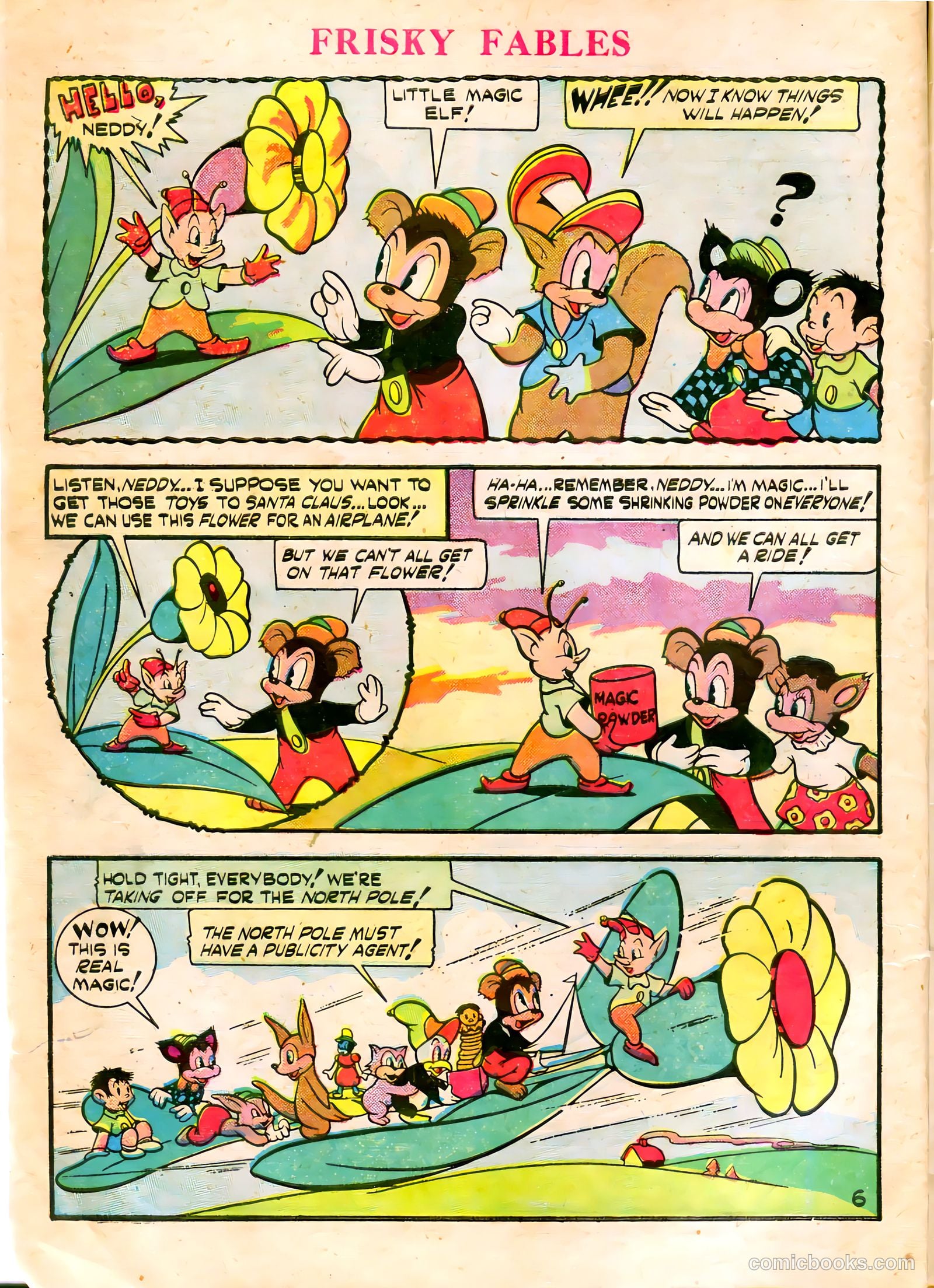 Frisky Fables #10 (1947) — page 8 of 50
