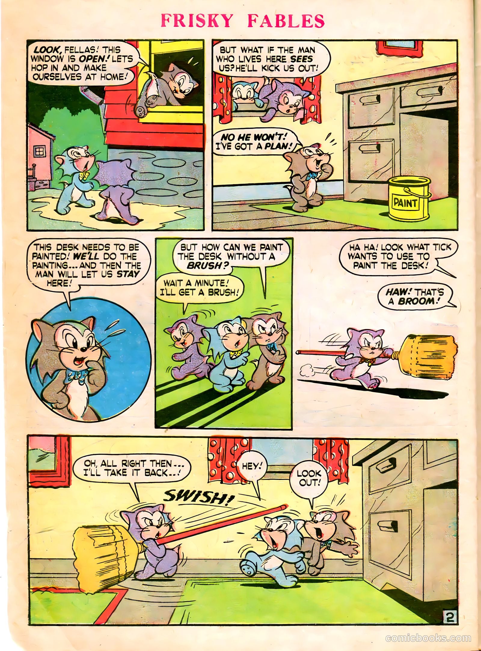 Frisky Fables #10 (1947) — page 12 of 50