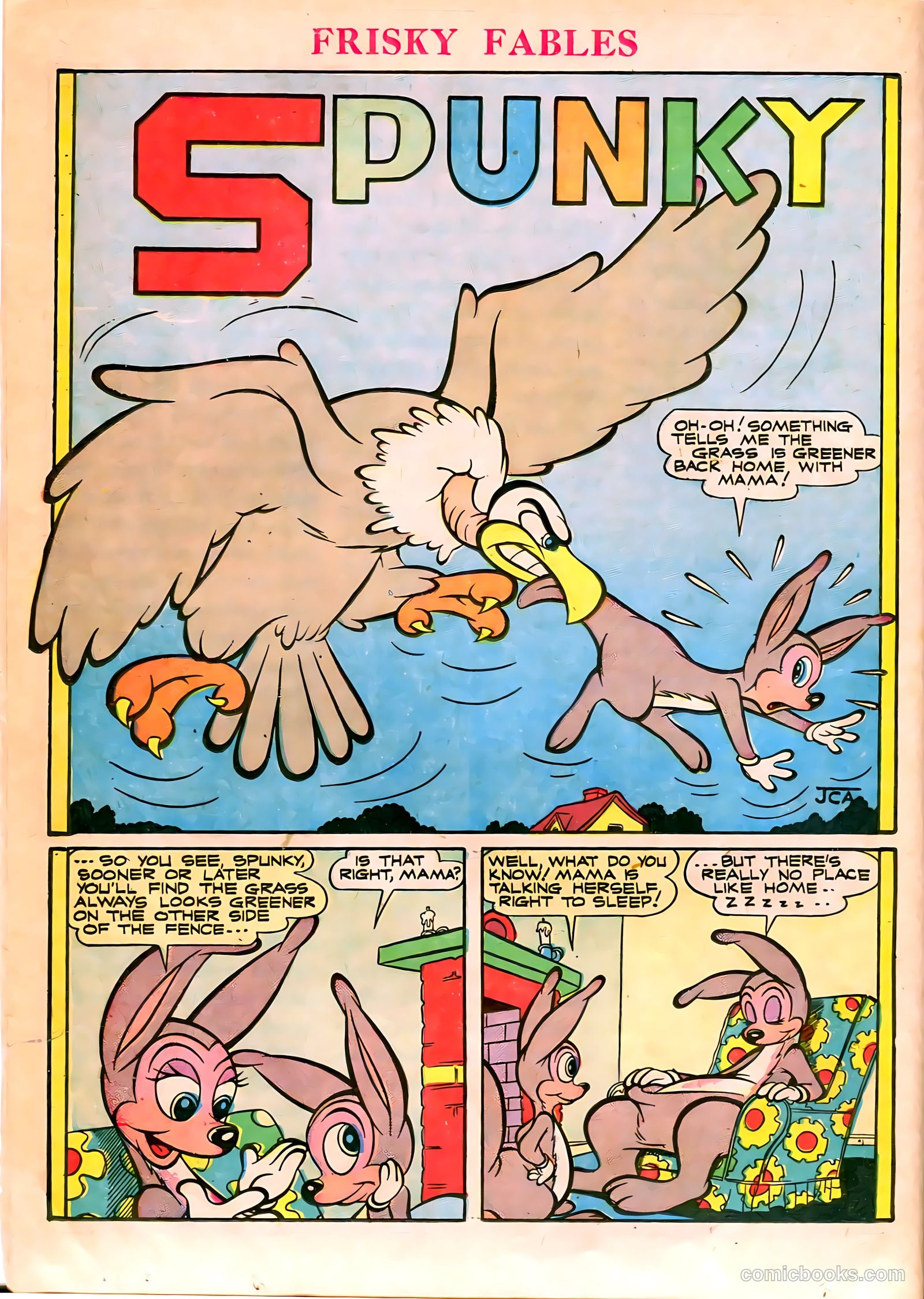 Frisky Fables #10 (1947) — page 20 of 50