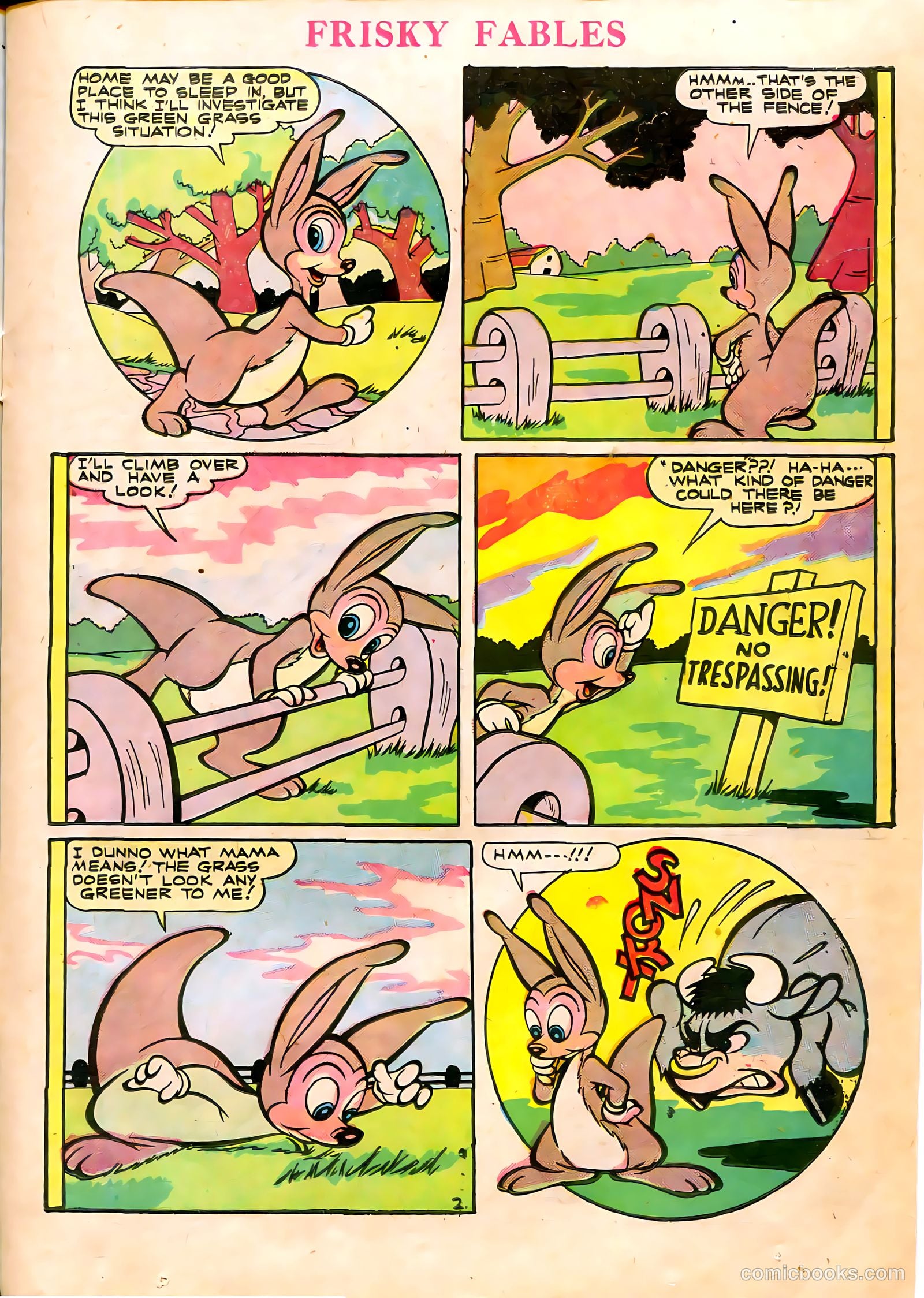 Frisky Fables #10 (1947) — page 21 of 50