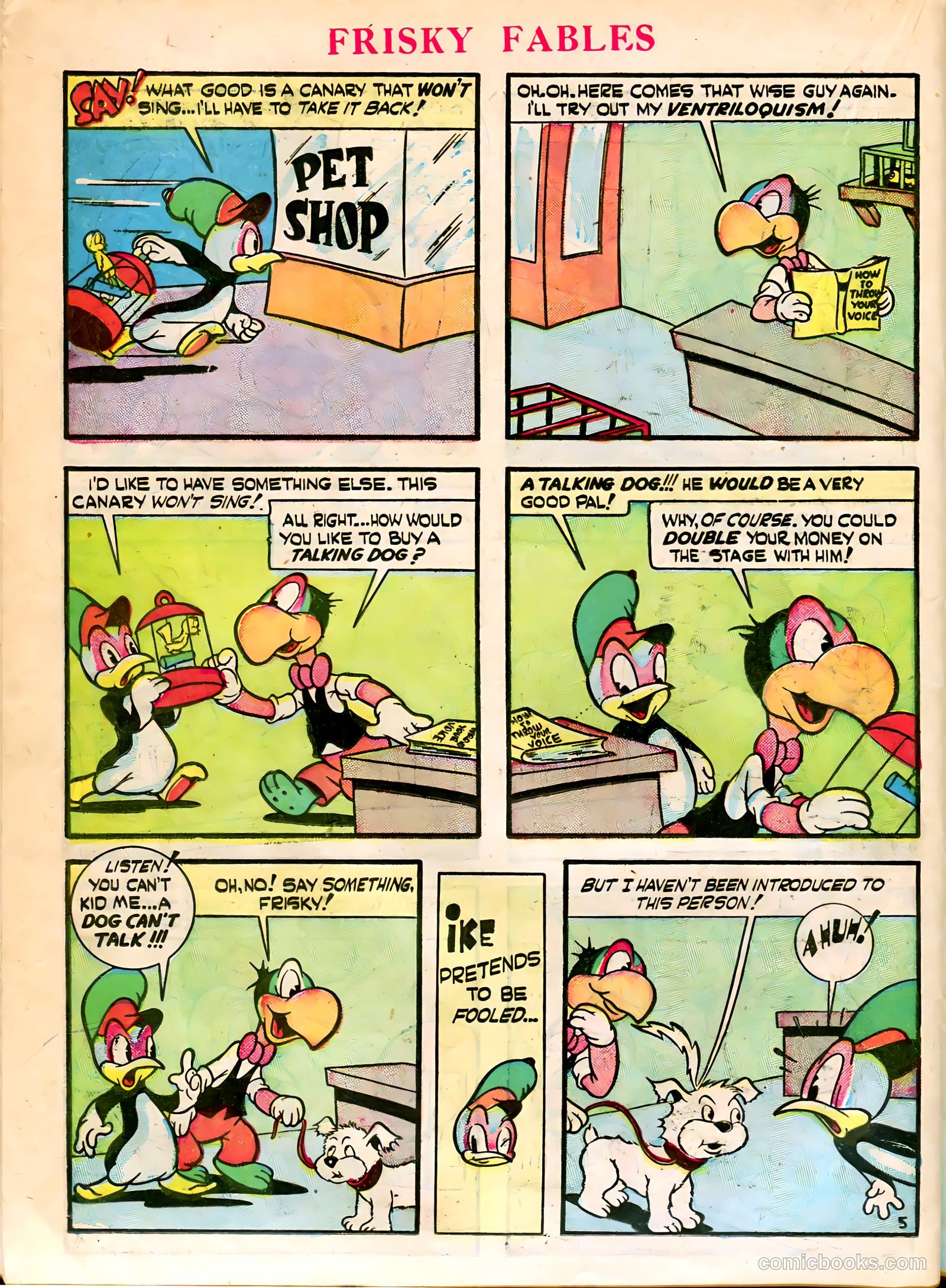 Frisky Fables #10 (1947) — page 34 of 50