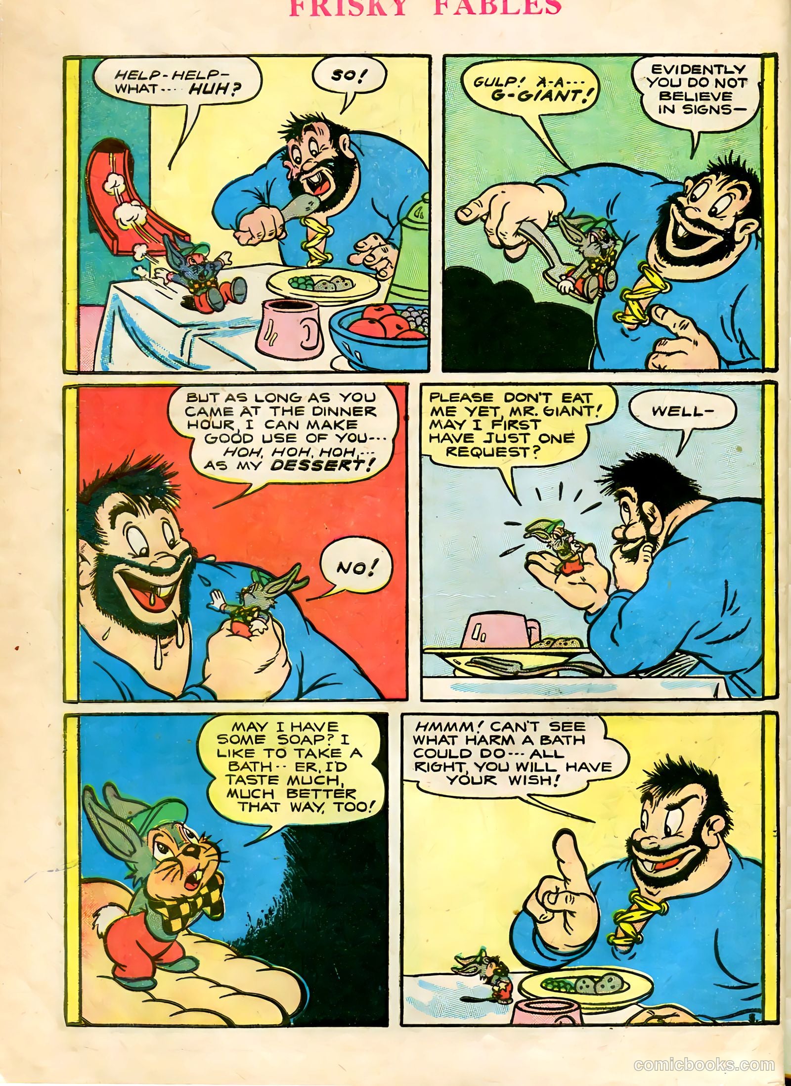 Frisky Fables #10 (1947) — page 40 of 50