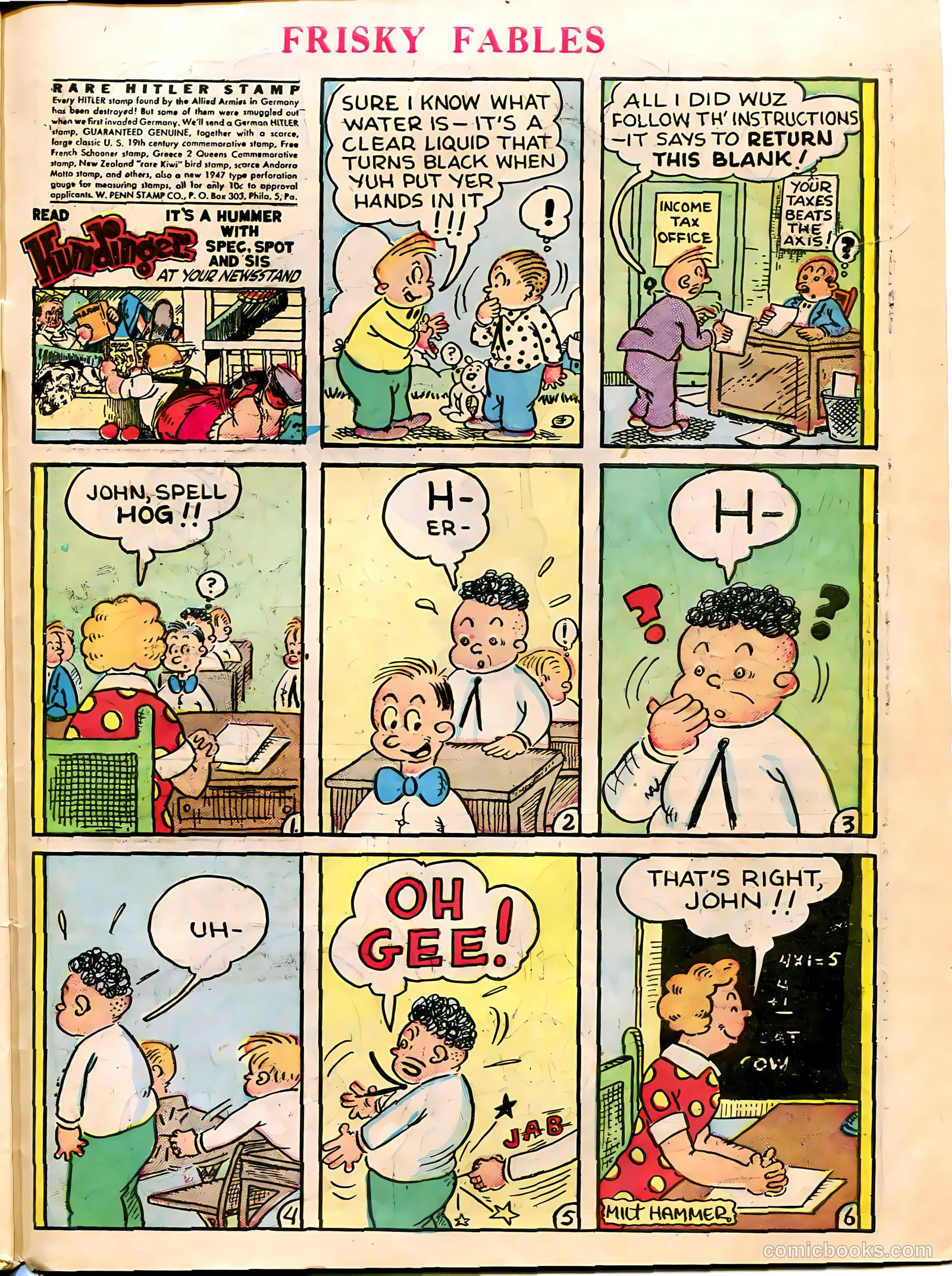 Frisky Fables #10 (1947) — page 43 of 50