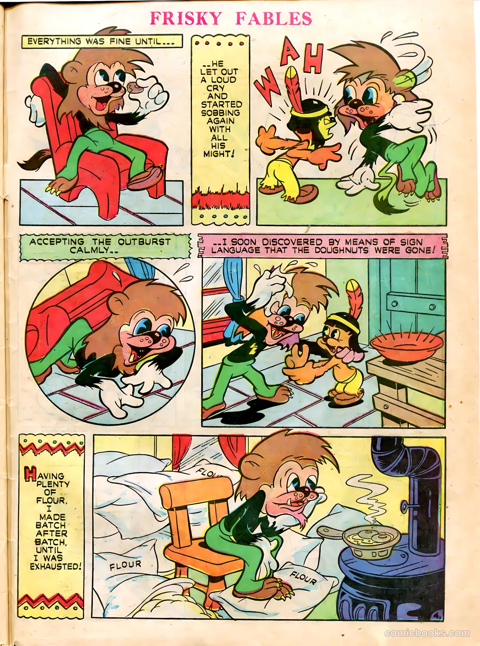 Frisky Fables #10 (1947) — page 47 of 50