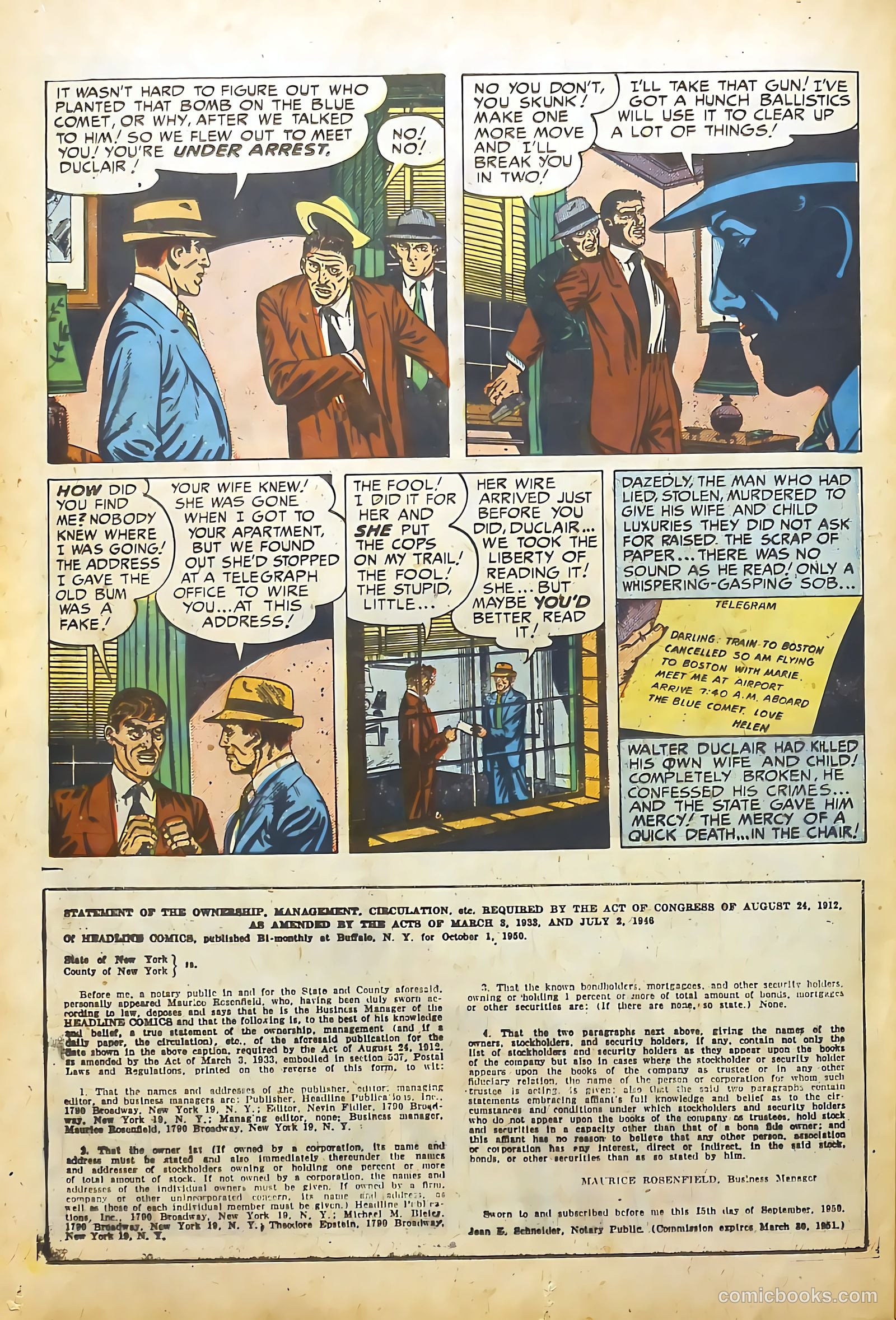 Headline Comics #46 (1949) — page 39 of 54