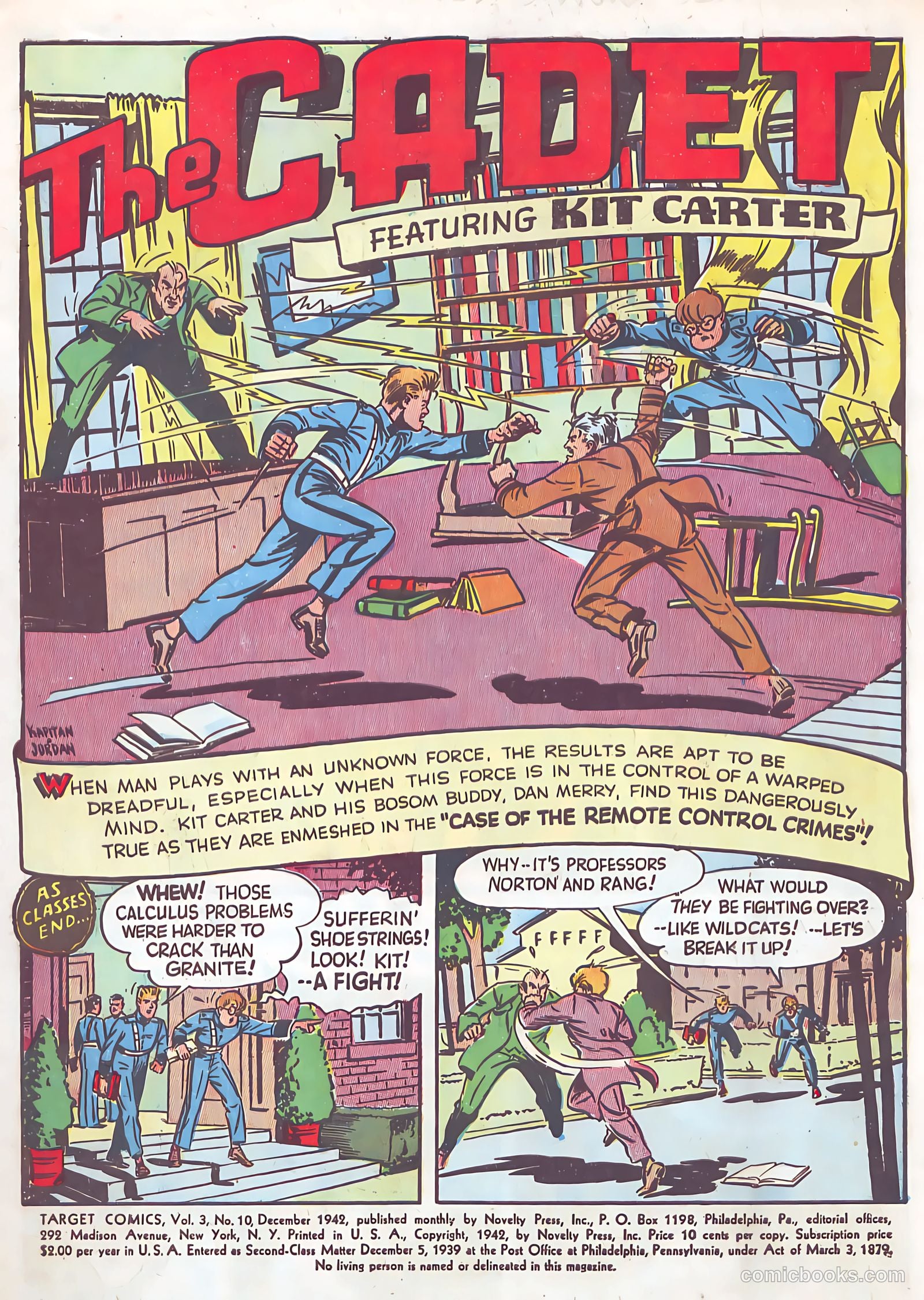 Target Comics #10 (1946) — page 4 of 69