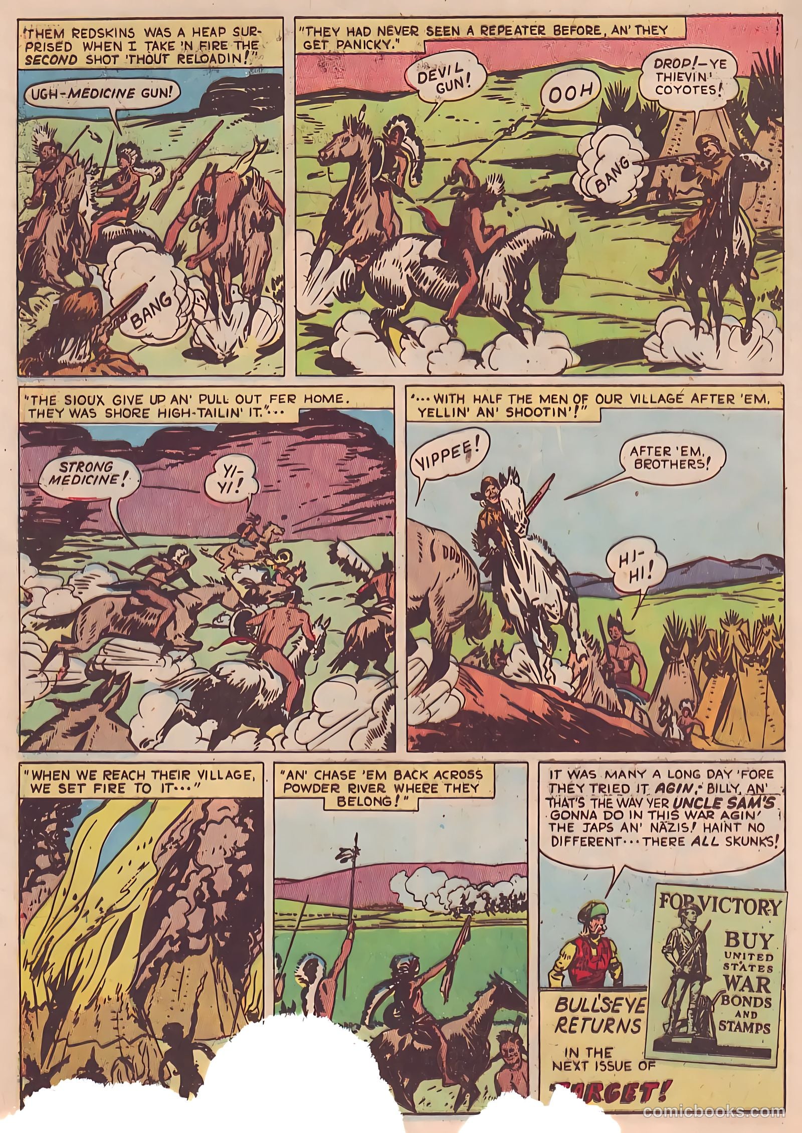 Target Comics #10 (1946) — page 21 of 69